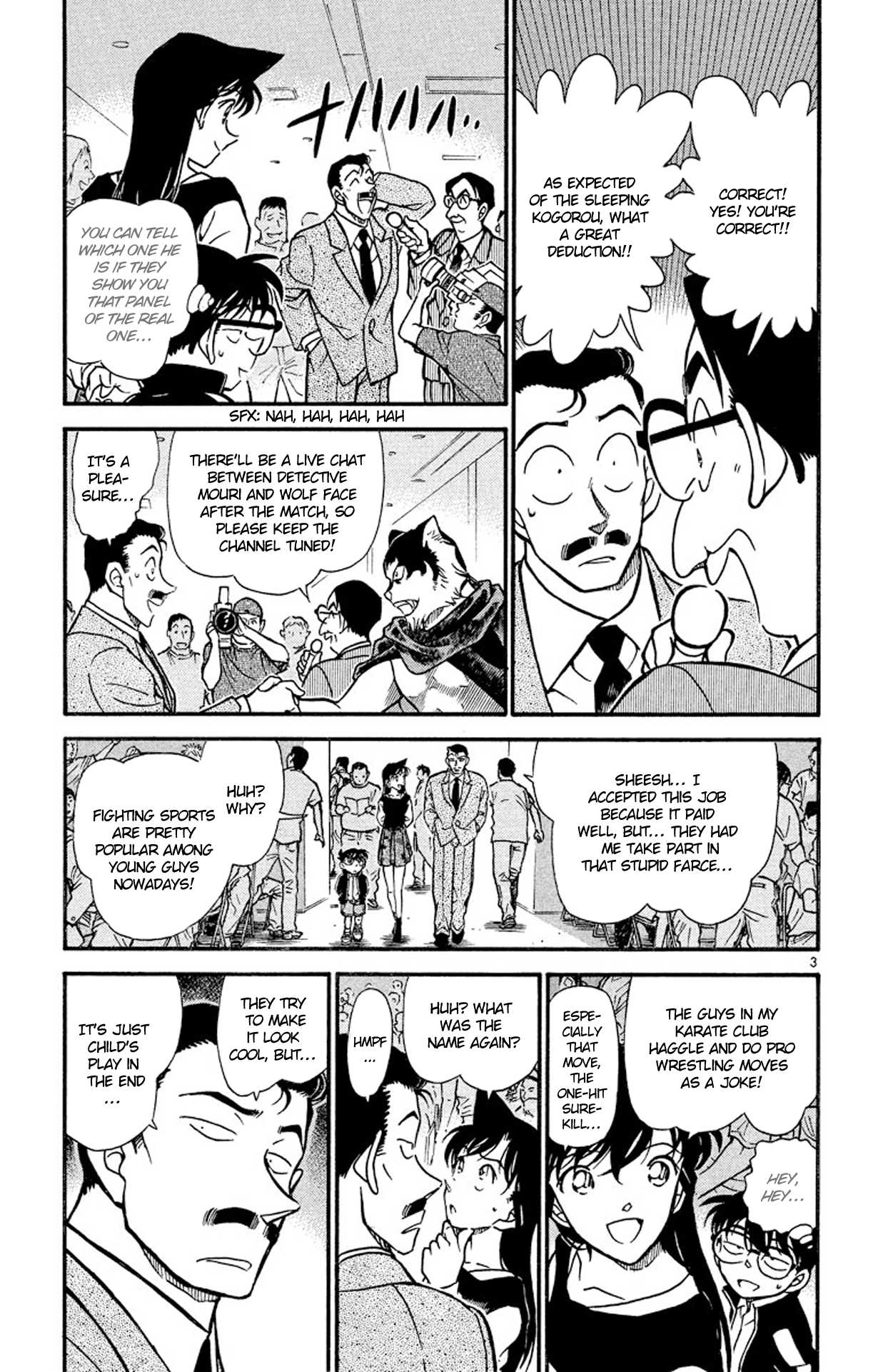 Detective Conan Chapter 387 page 4 - Chapter 387: The Stained Hero