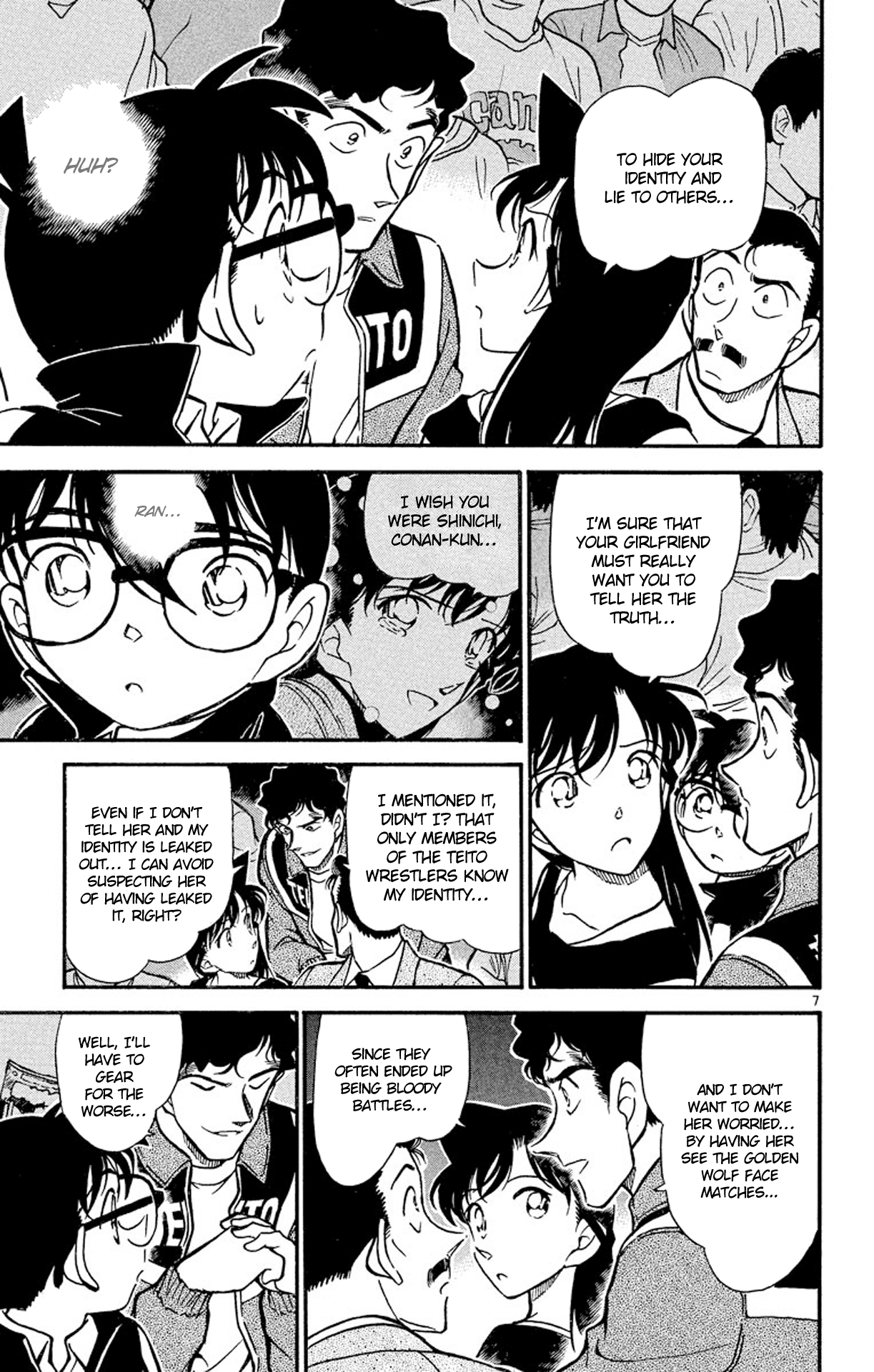 Detective Conan Chapter 387 page 8 - Chapter 387: The Stained Hero