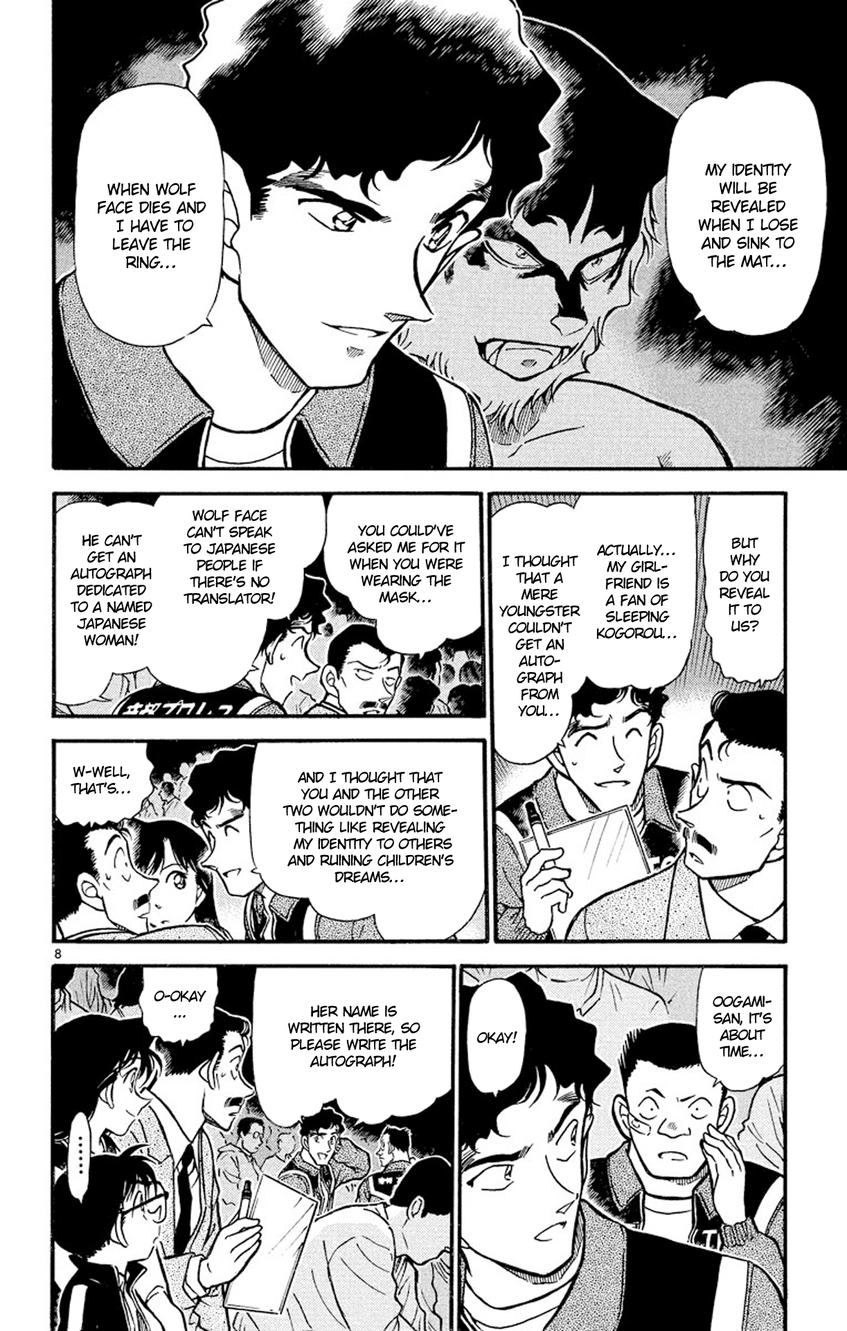 Detective Conan Chapter 387 page 9 - Chapter 387: The Stained Hero