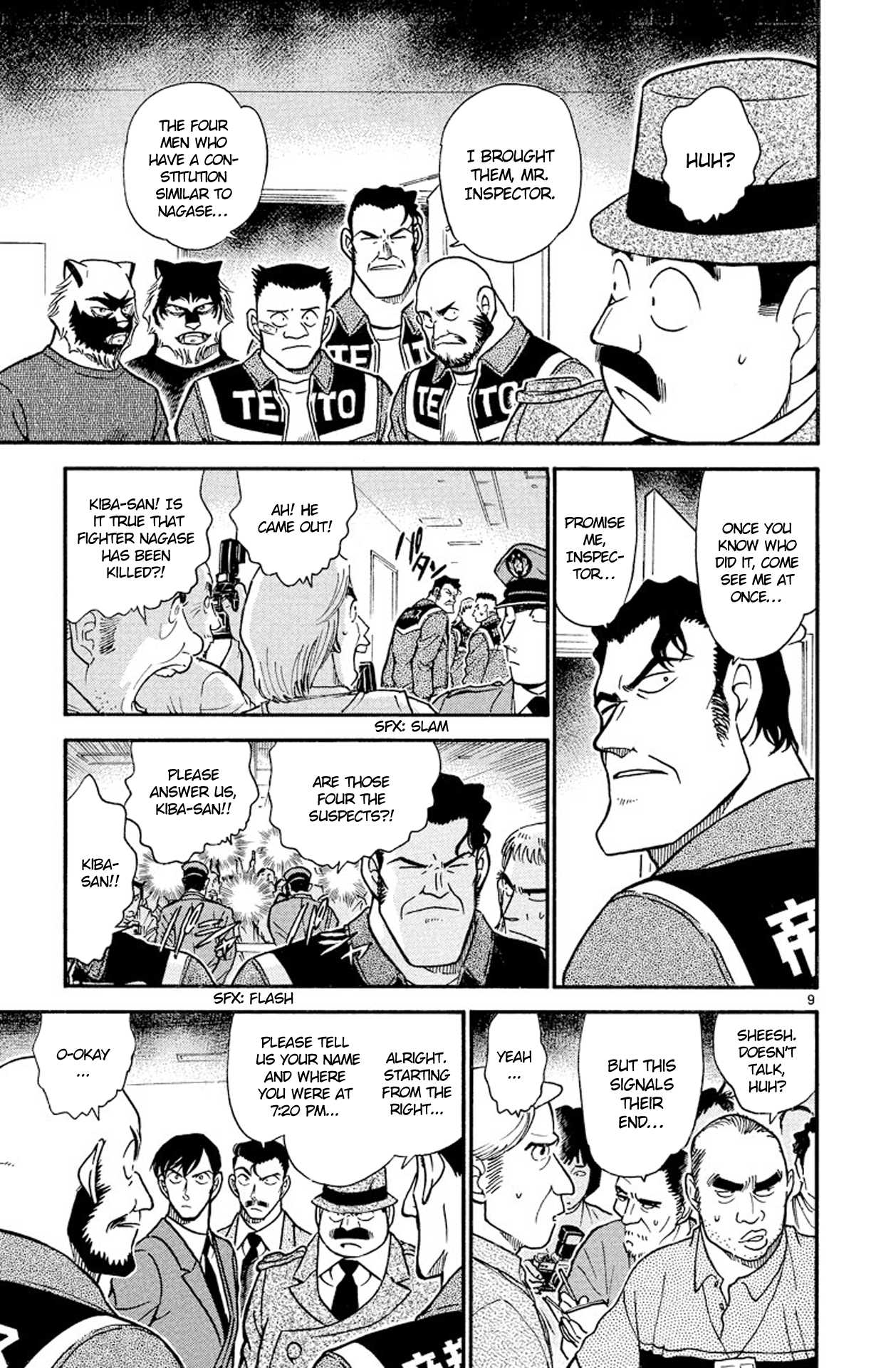 Detective Conan Chapter 388 page 10 - Chapter 388: The Wolves' Shadows