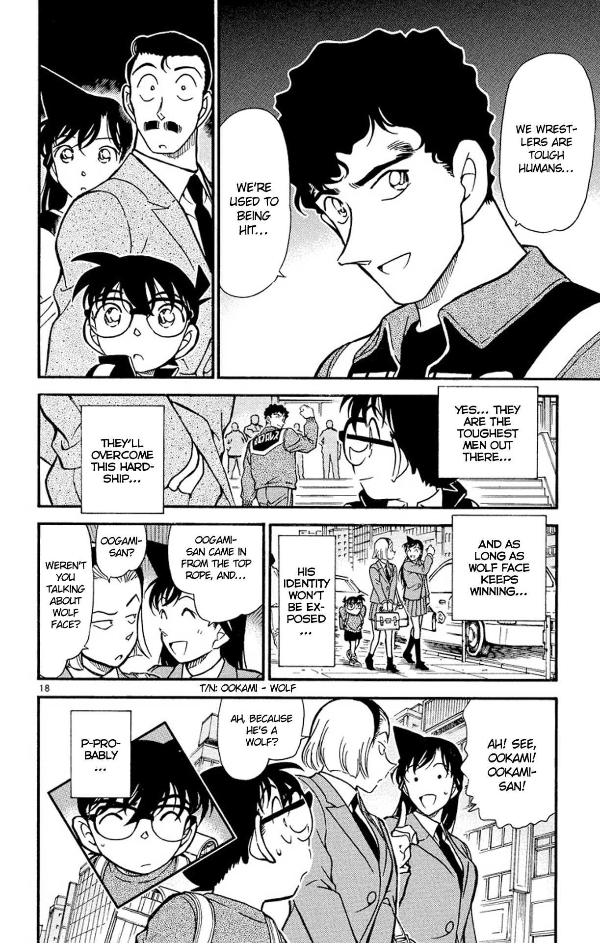 Detective Conan Chapter 389 page 19 - Chapter 389: The Man Who Didn't Become a Wolf