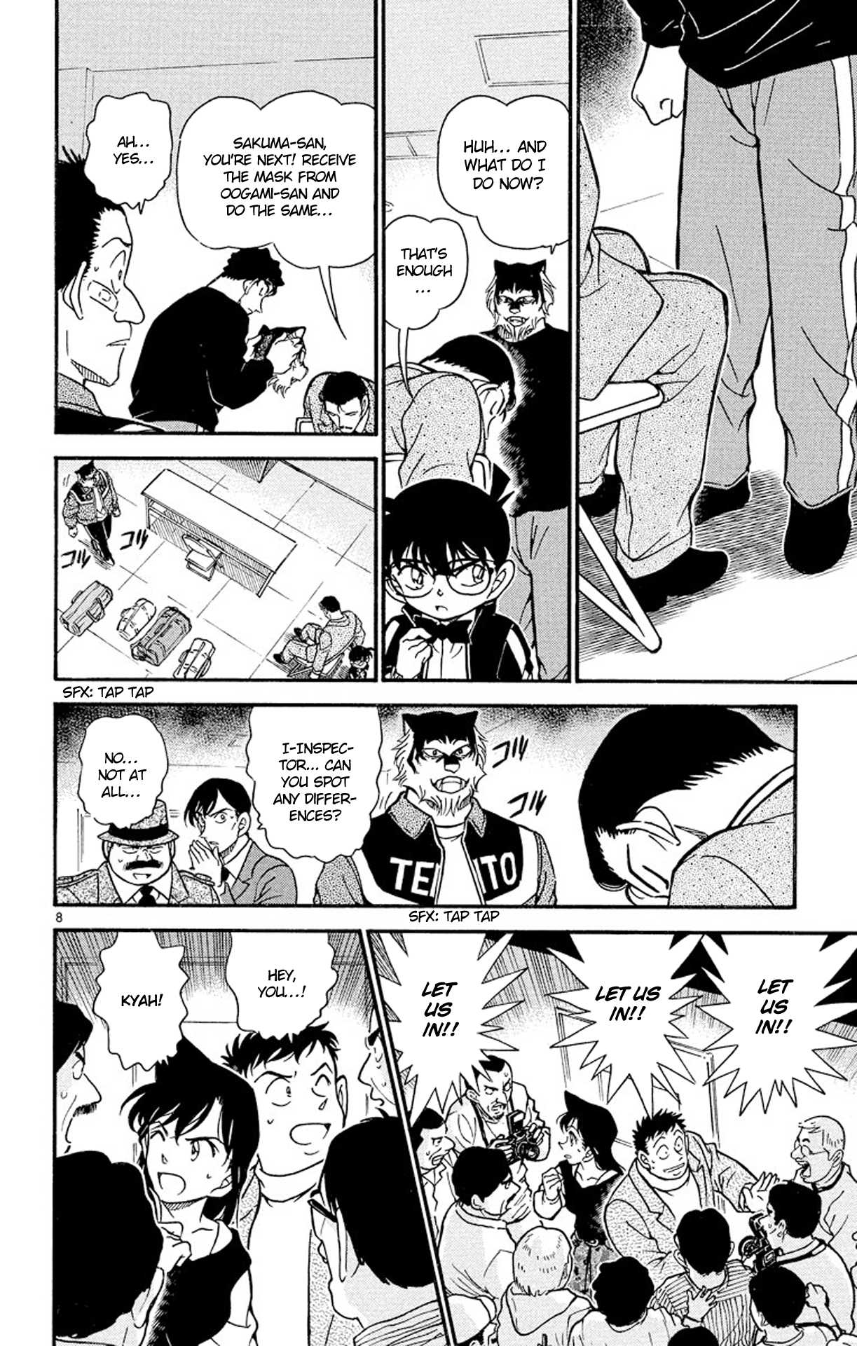 Detective Conan Chapter 389 page 9 - Chapter 389: The Man Who Didn't Become a Wolf