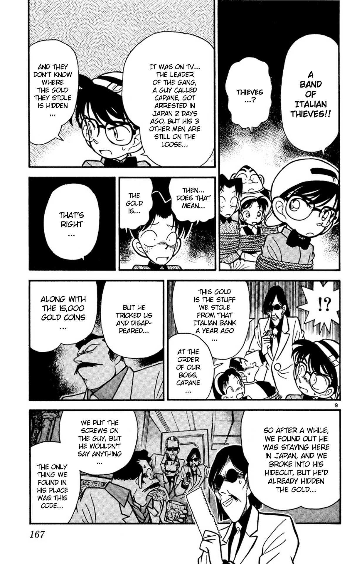 Detective Conan Chapter 39 page 10 - Chapter 39: The Shining Fish's True Form
