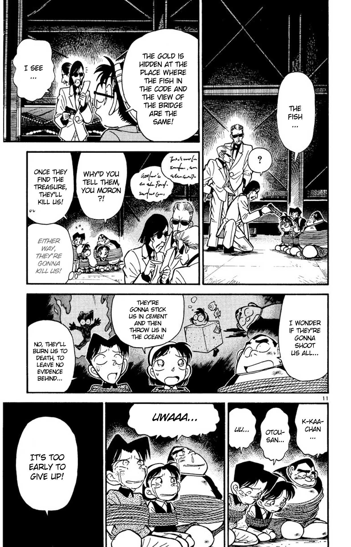 Detective Conan Chapter 39 page 12 - Chapter 39: The Shining Fish's True Form