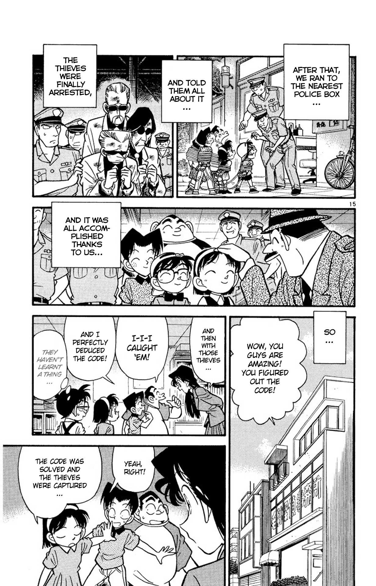 Detective Conan Chapter 39 page 16 - Chapter 39: The Shining Fish's True Form