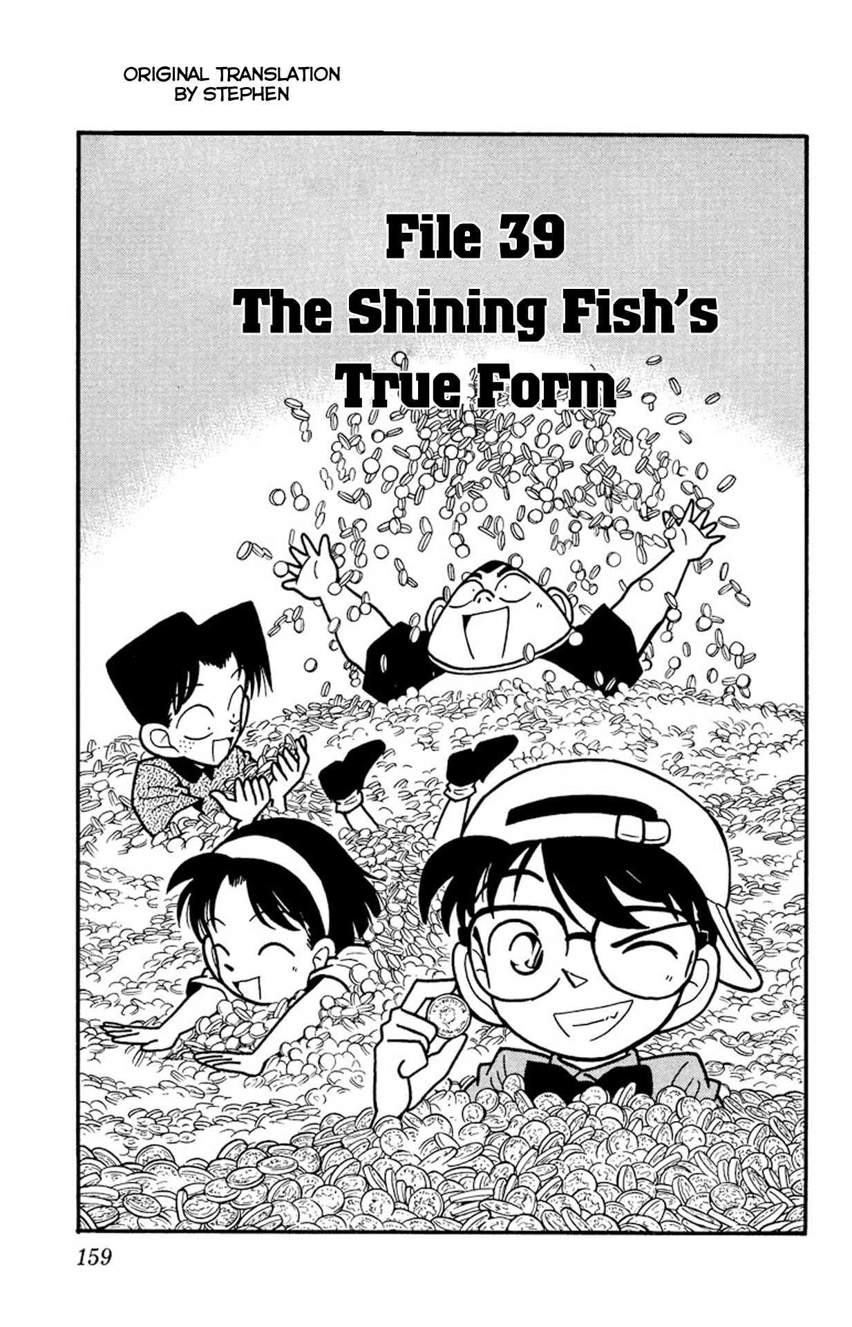 Detective Conan Chapter 39 page 2 - Chapter 39: The Shining Fish's True Form