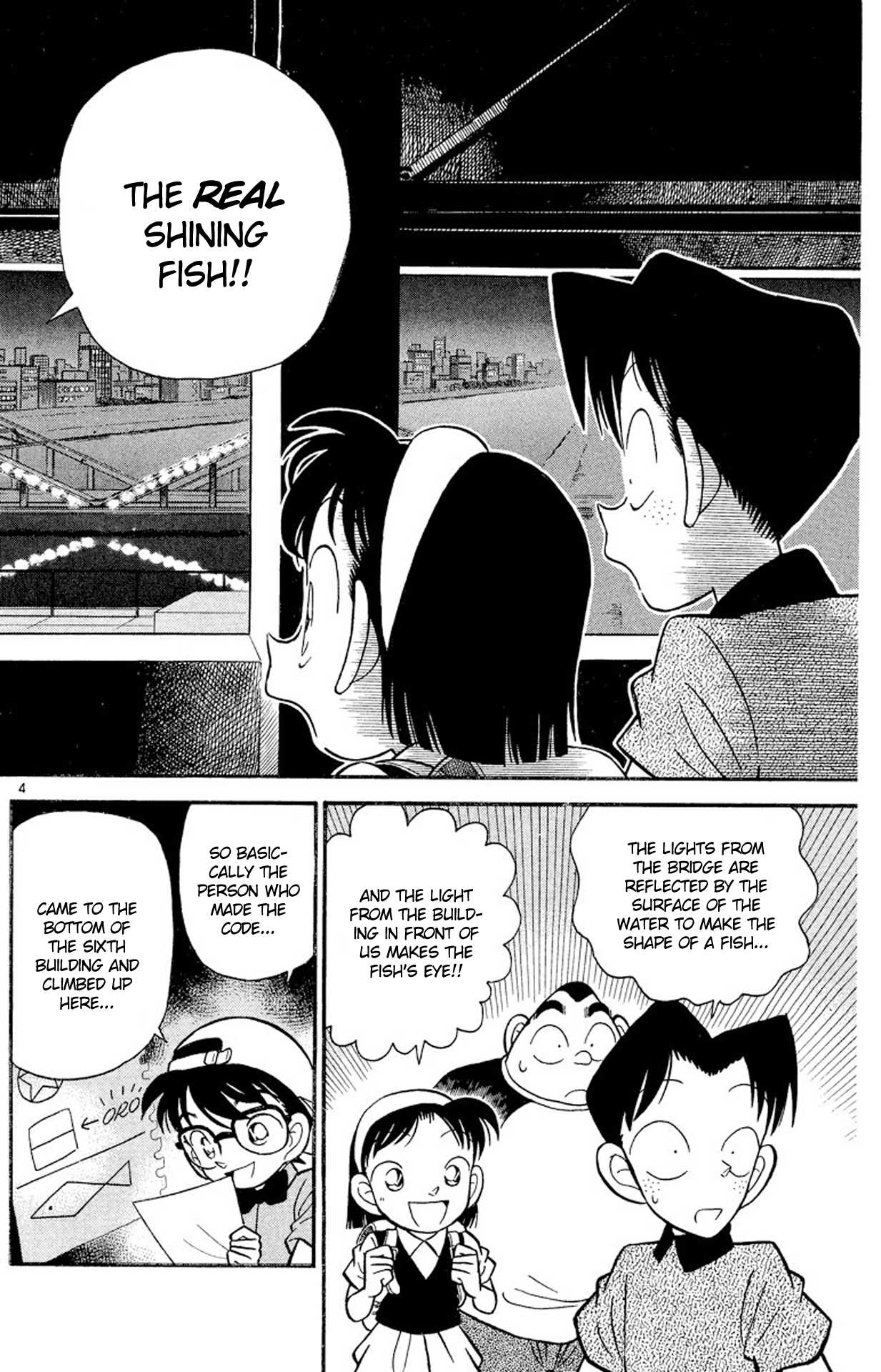 Detective Conan Chapter 39 page 5 - Chapter 39: The Shining Fish's True Form