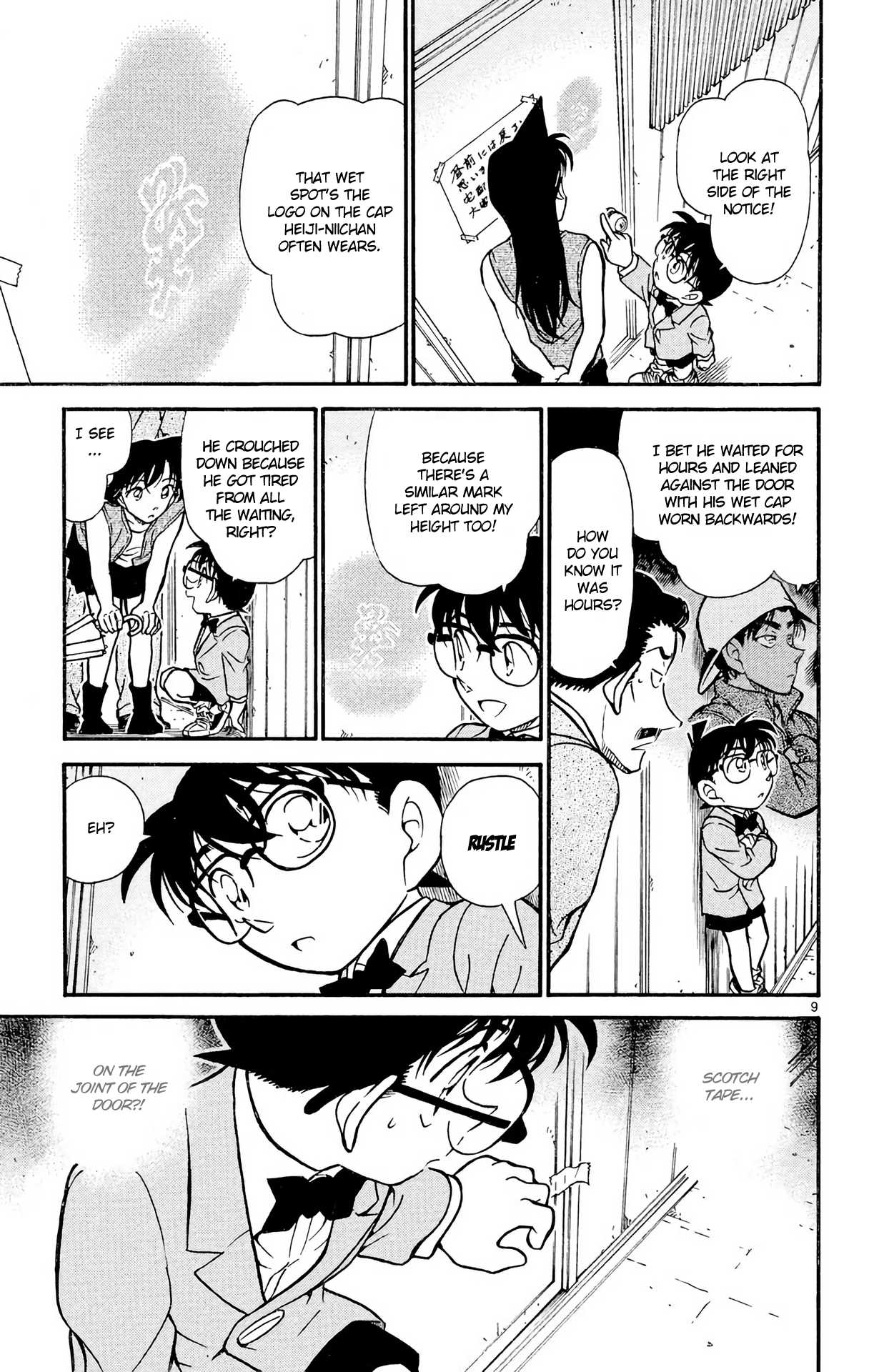 Detective Conan Chapter 390 page 10 - Chapter 390: Heiji & Kazuha in Grave Danger (1)