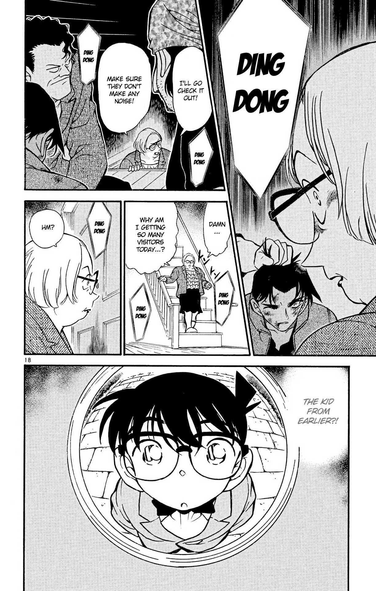 Detective Conan Chapter 390 page 19 - Chapter 390: Heiji & Kazuha in Grave Danger (1)