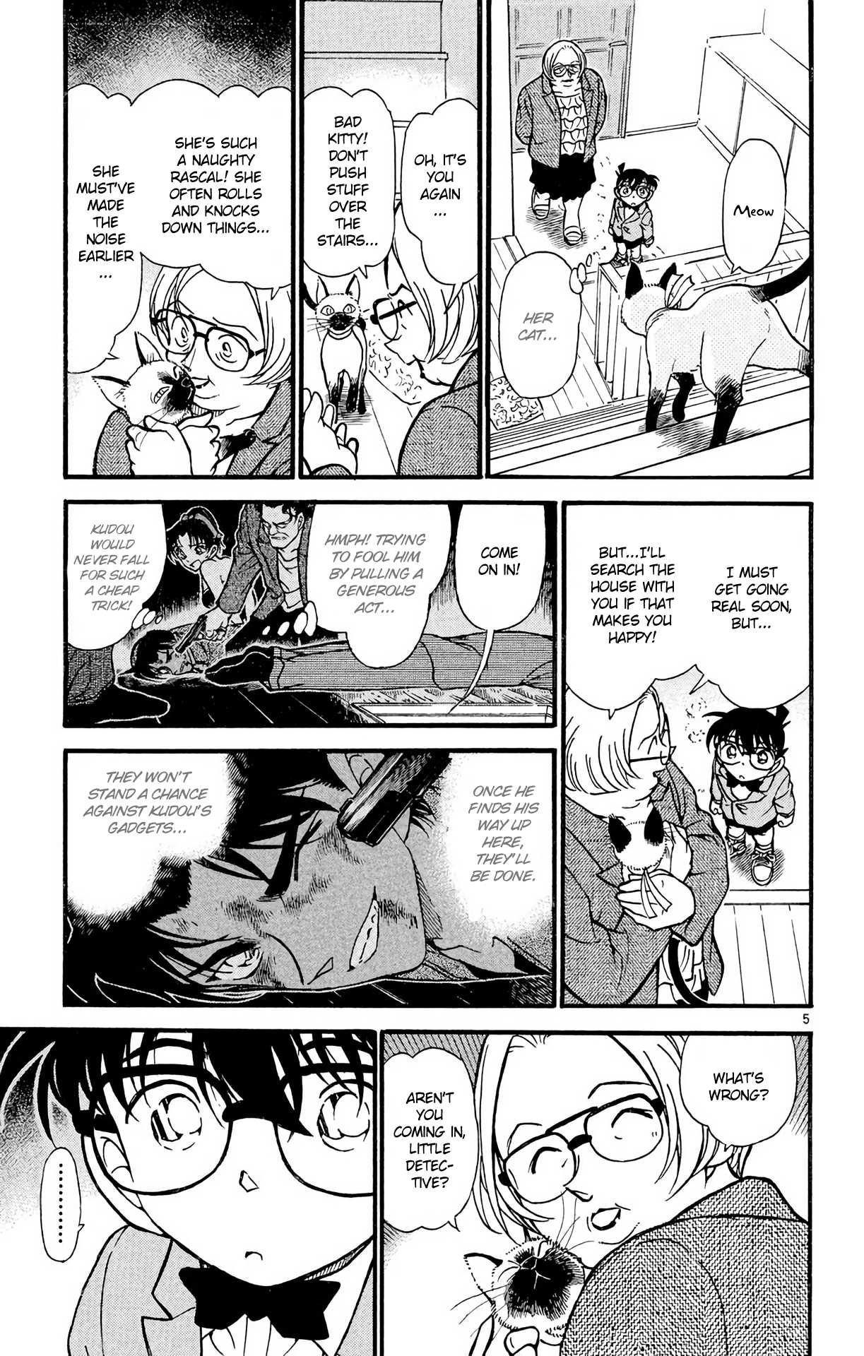 Detective Conan Chapter 391 page 6 - Chapter 391: Heiji & Kazuha in Grave Danger (2)
