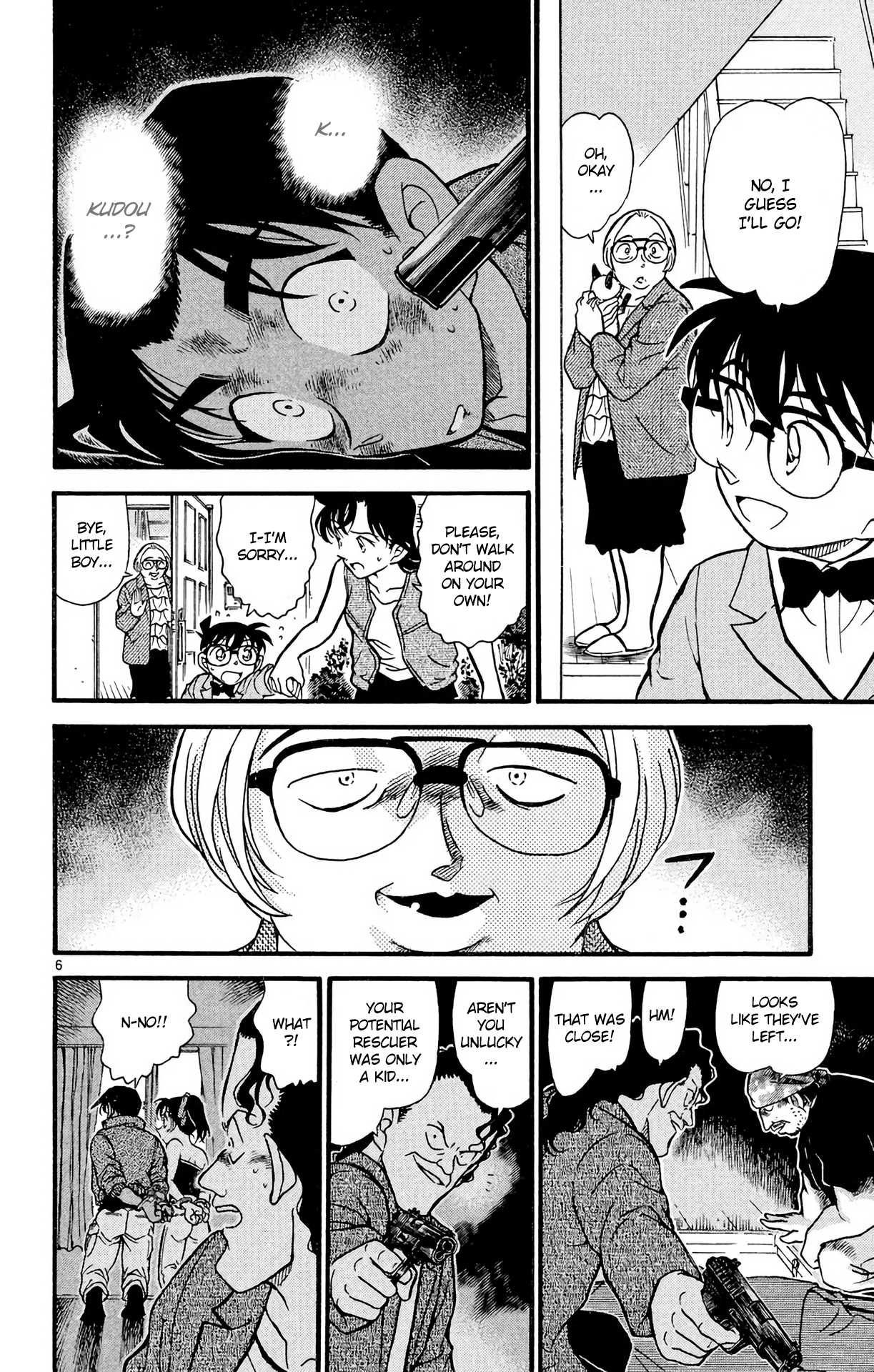 Detective Conan Chapter 391 page 7 - Chapter 391: Heiji & Kazuha in Grave Danger (2)
