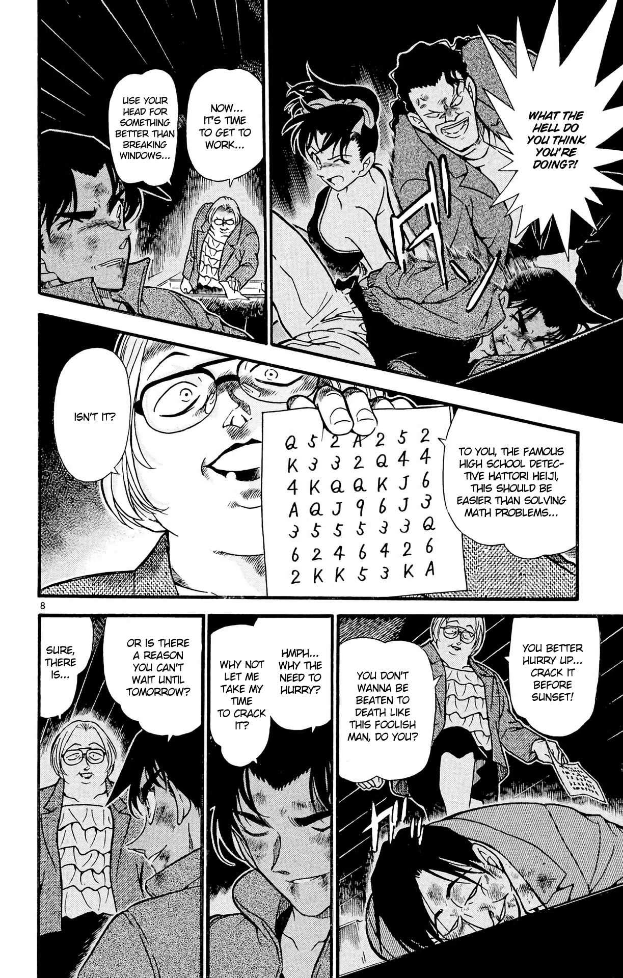 Detective Conan Chapter 391 page 9 - Chapter 391: Heiji & Kazuha in Grave Danger (2)