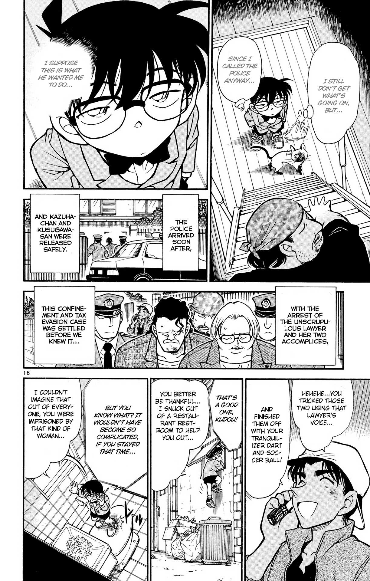 Detective Conan Chapter 392 page 17 - Chapter 392: Heiji and Kazuha in Grave Danger (3)