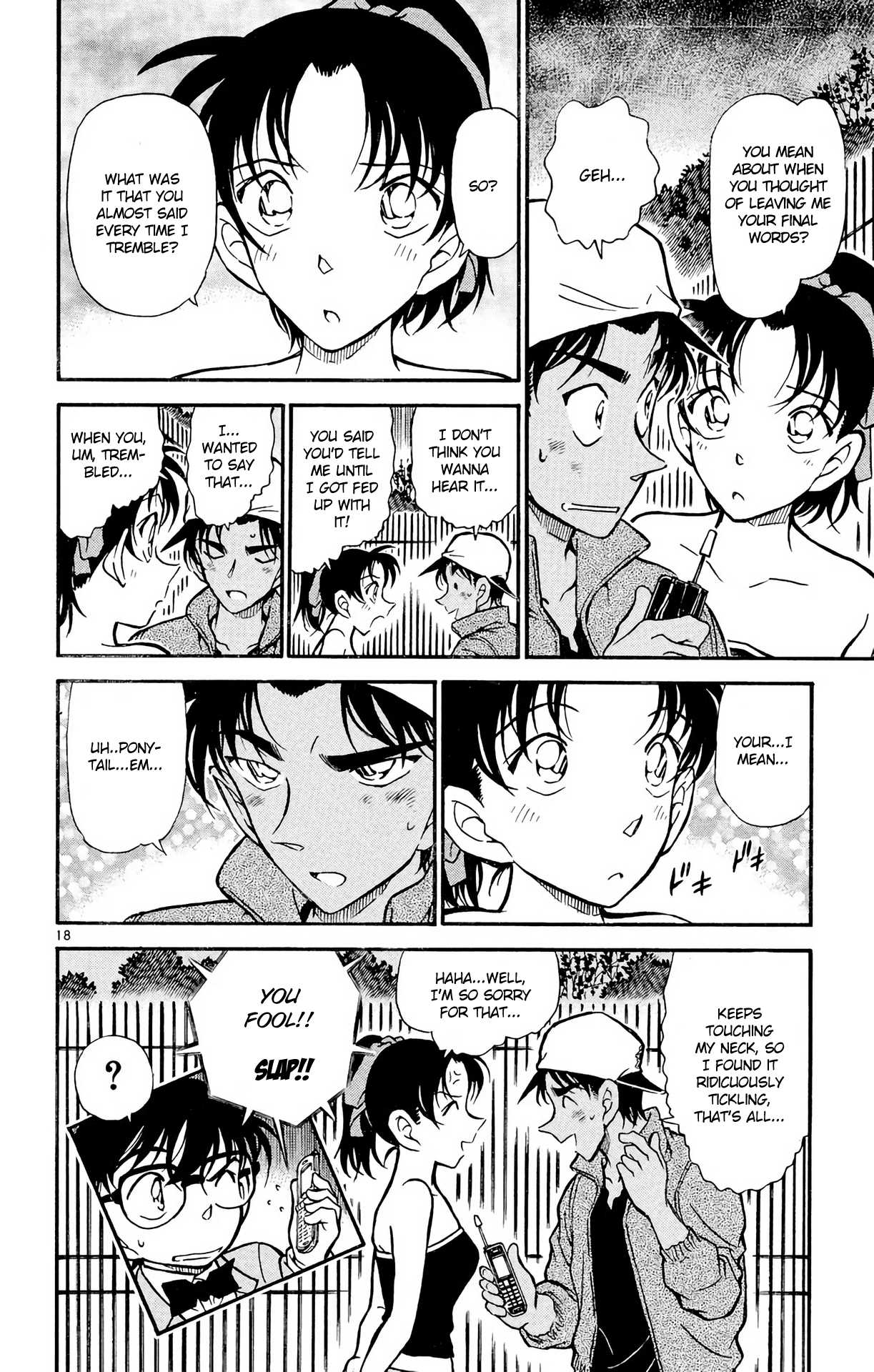 Detective Conan Chapter 392 page 19 - Chapter 392: Heiji and Kazuha in Grave Danger (3)