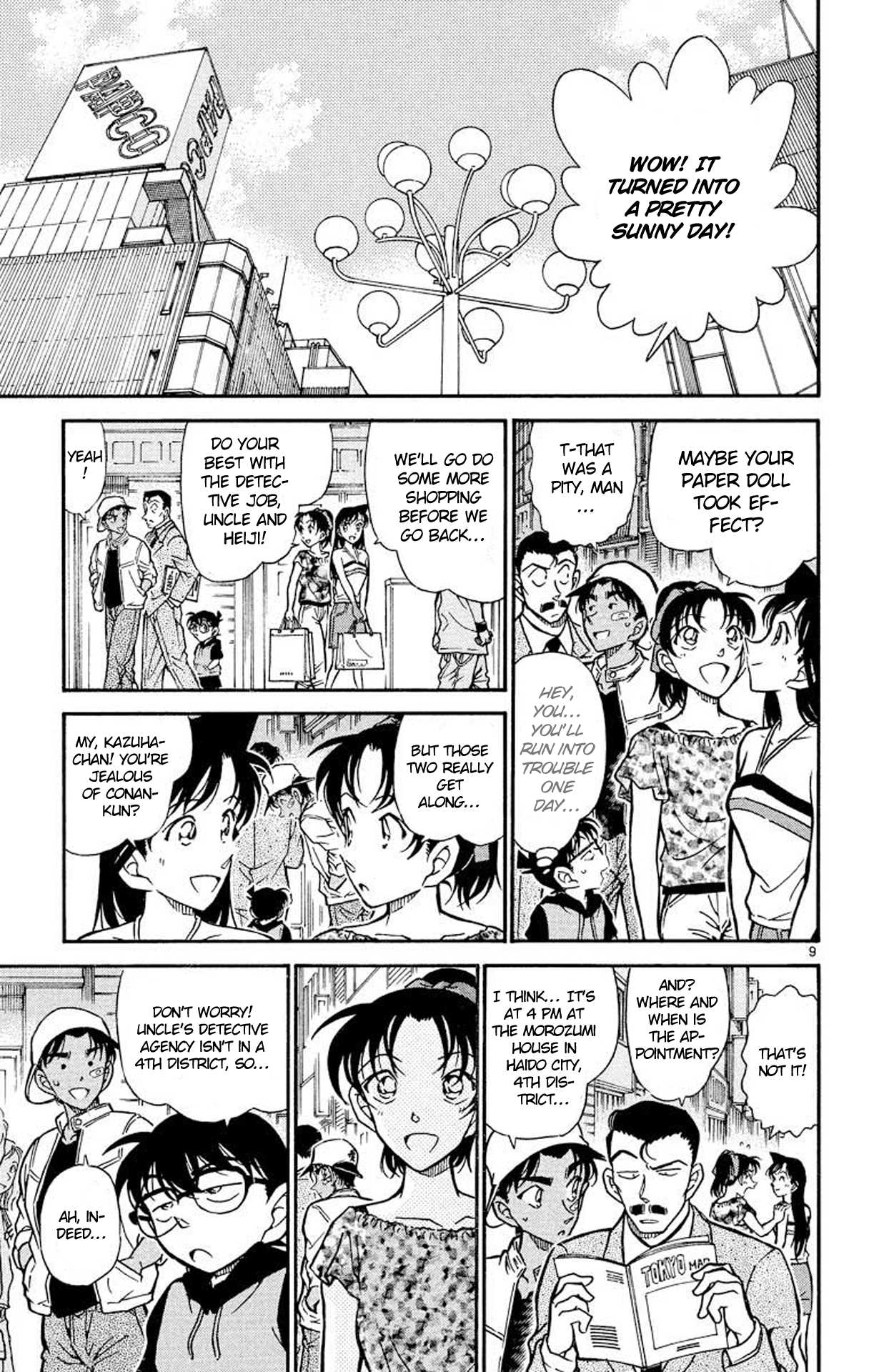 Detective Conan Chapter 393 page 10 - Chapter 393: The Tempting Red Horse