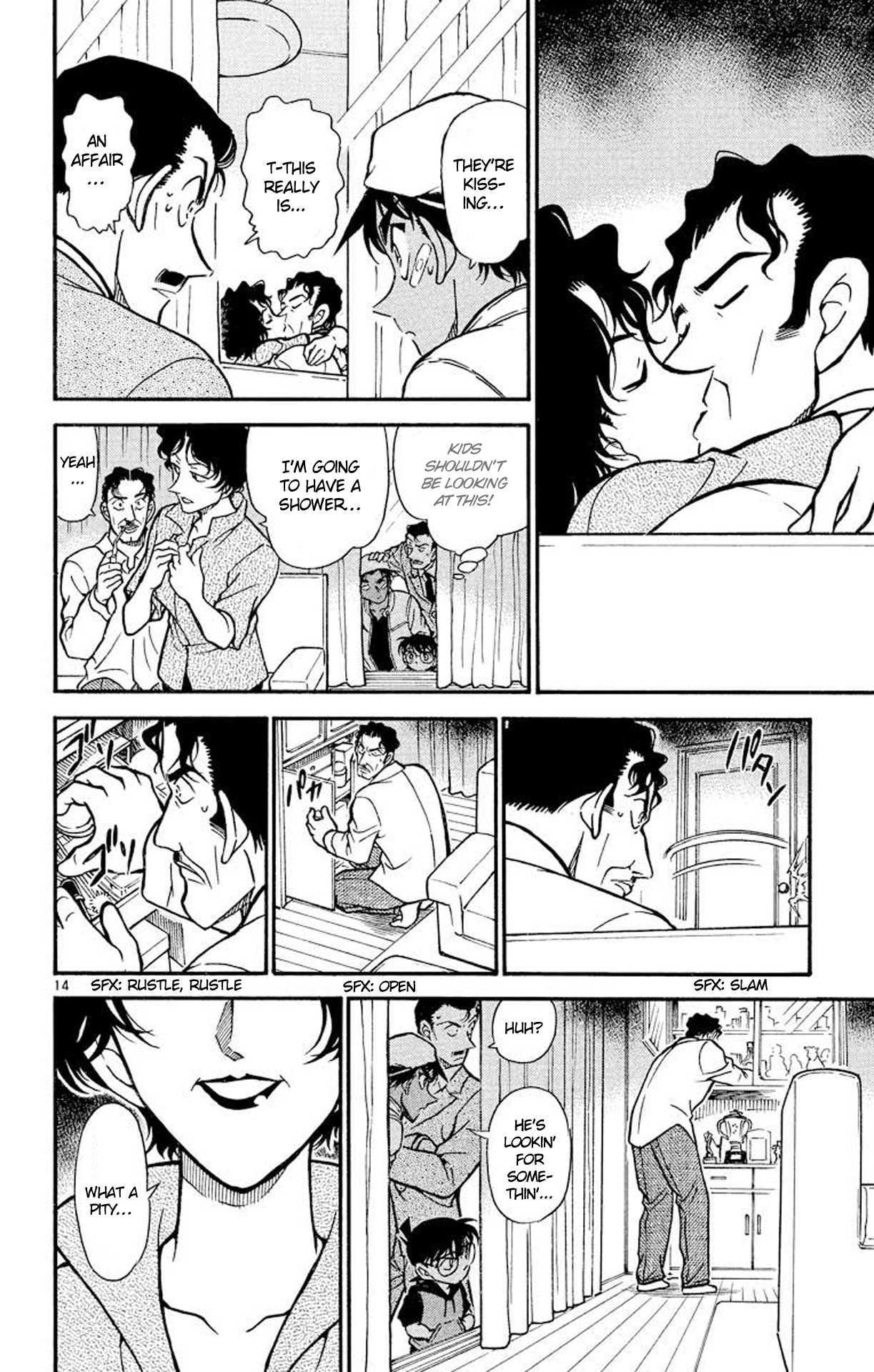 Detective Conan Chapter 393 page 15 - Chapter 393: The Tempting Red Horse