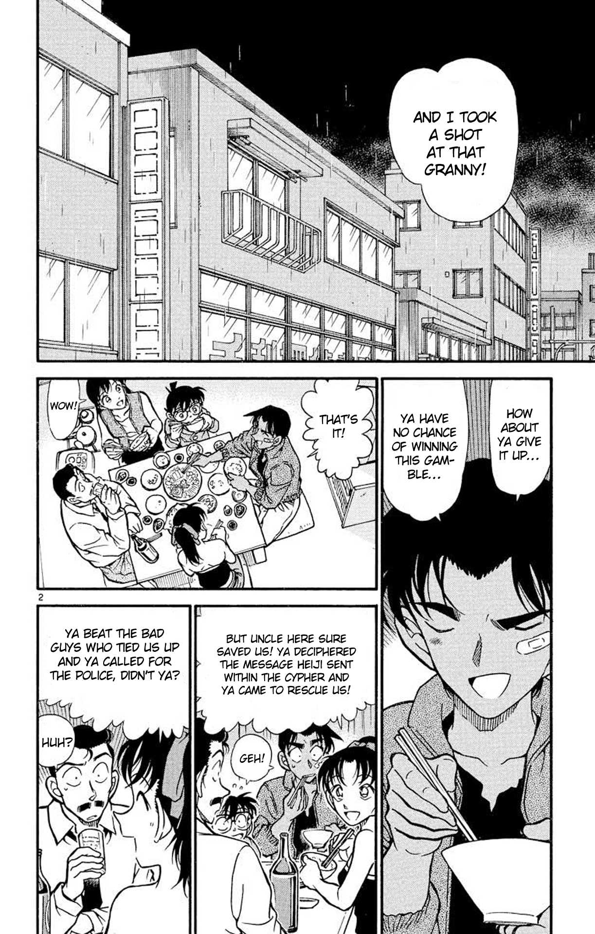Detective Conan Chapter 393 page 3 - Chapter 393: The Tempting Red Horse