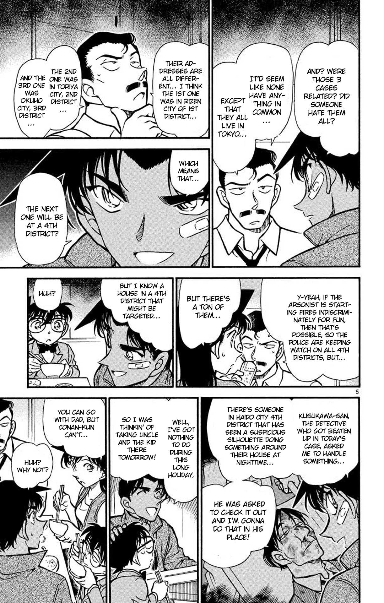 Detective Conan Chapter 393 page 6 - Chapter 393: The Tempting Red Horse