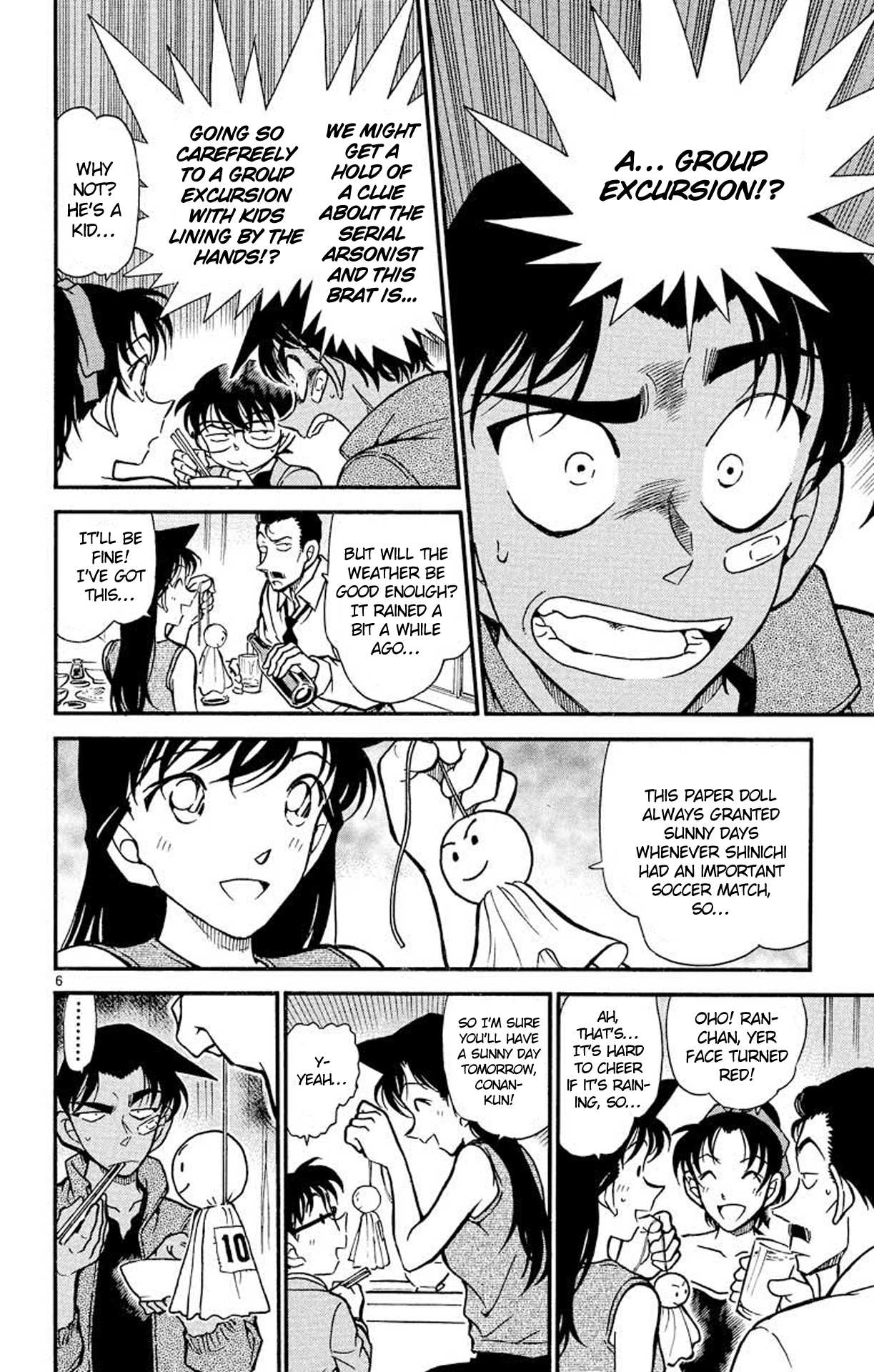 Detective Conan Chapter 393 page 7 - Chapter 393: The Tempting Red Horse