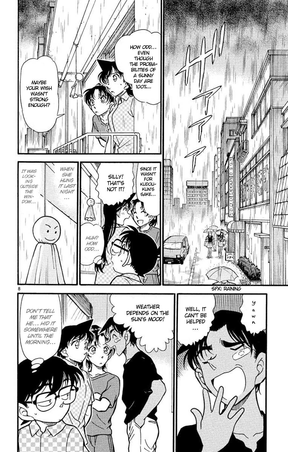 Detective Conan Chapter 393 page 9 - Chapter 393: The Tempting Red Horse