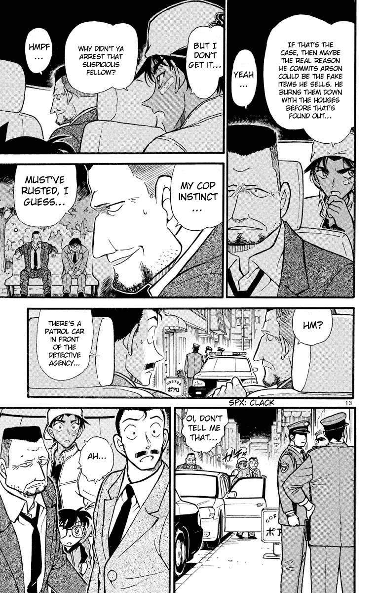 Detective Conan Chapter 395 page 14 - Chapter 395: The Red Horse's Owner