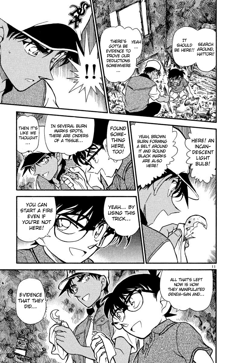 Detective Conan Chapter 396 page 12 - Chapter 396: The Red Horse's Witness