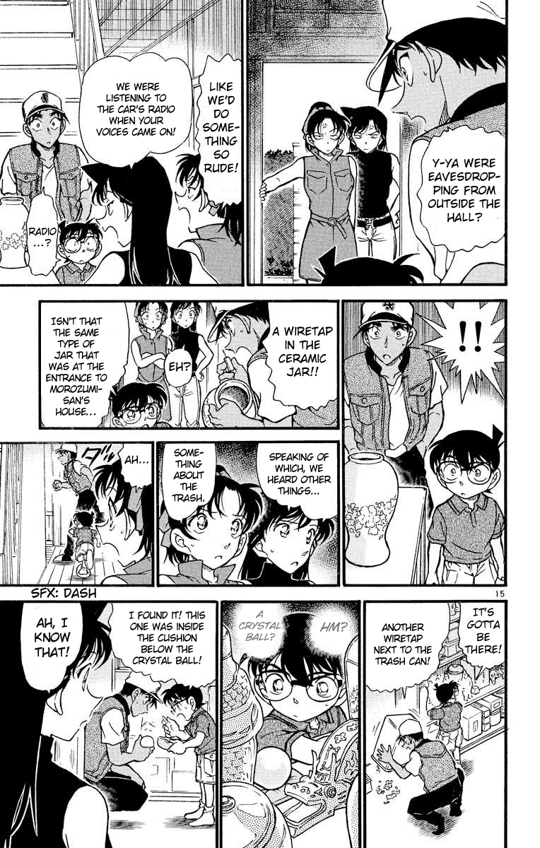 Detective Conan Chapter 396 page 16 - Chapter 396: The Red Horse's Witness