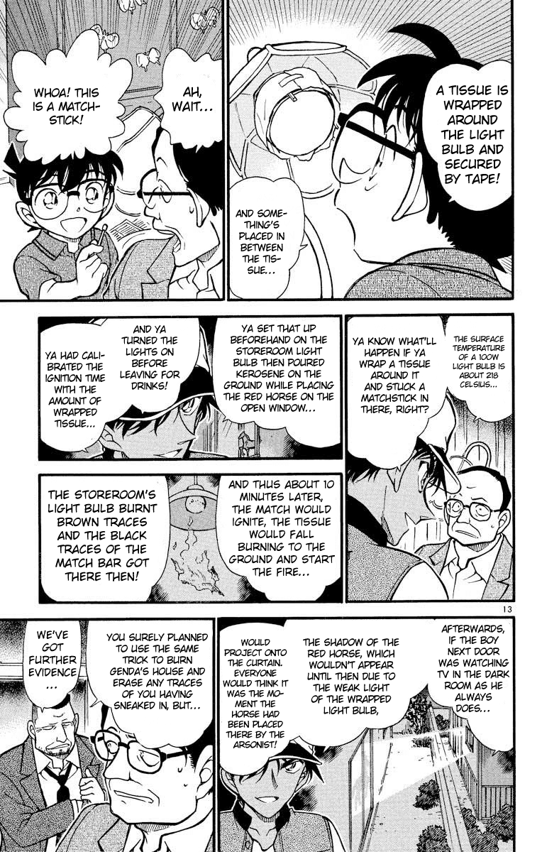 Detective Conan Chapter 397 page 14 - Chapter 397: A Foolish Imitation