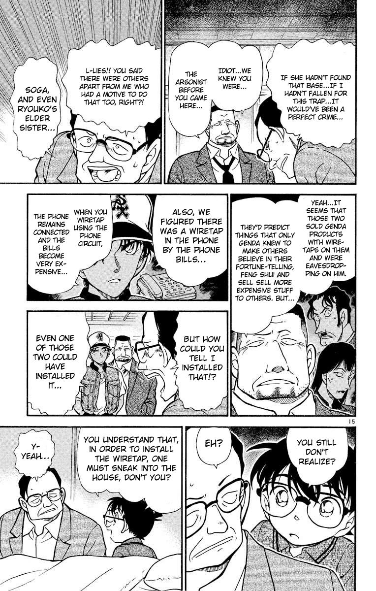 Detective Conan Chapter 397 page 16 - Chapter 397: A Foolish Imitation
