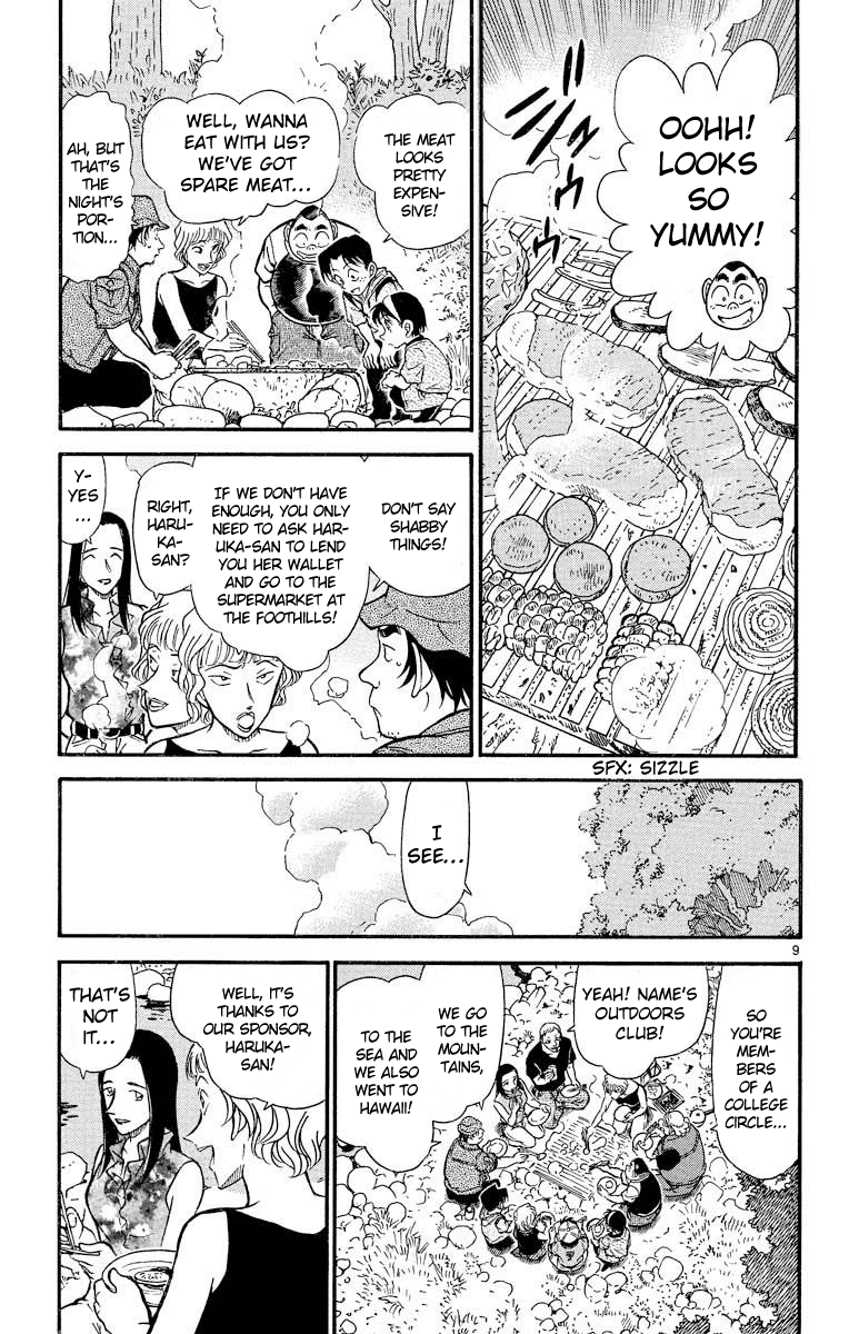 Detective Conan Chapter 398 page 10 - Chapter 398: Torn Friendship (1)