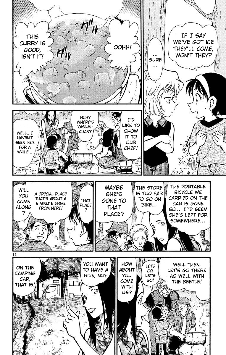 Detective Conan Chapter 398 page 13 - Chapter 398: Torn Friendship (1)