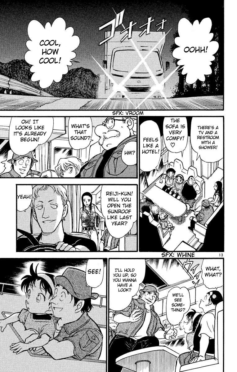 Detective Conan Chapter 398 page 14 - Chapter 398: Torn Friendship (1)