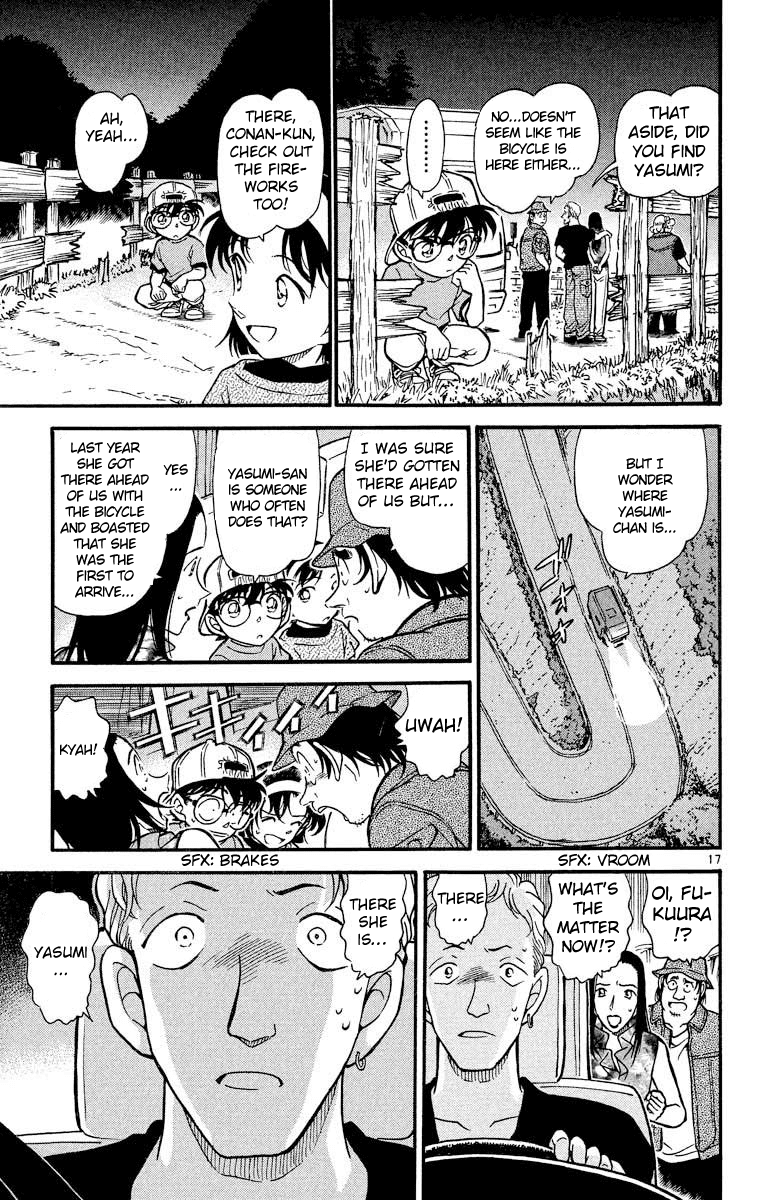 Detective Conan Chapter 398 page 18 - Chapter 398: Torn Friendship (1)