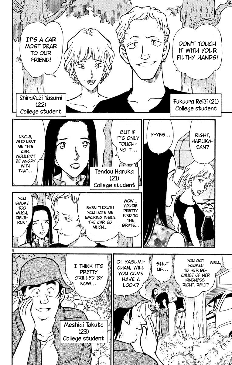 Detective Conan Chapter 398 page 9 - Chapter 398: Torn Friendship (1)