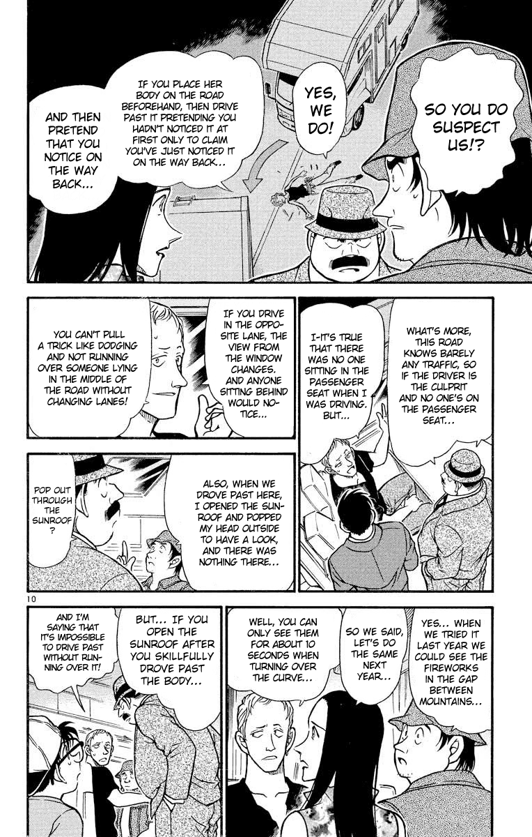 Detective Conan Chapter 399 page 11 - Chapter 399: Torn Friendship (2)