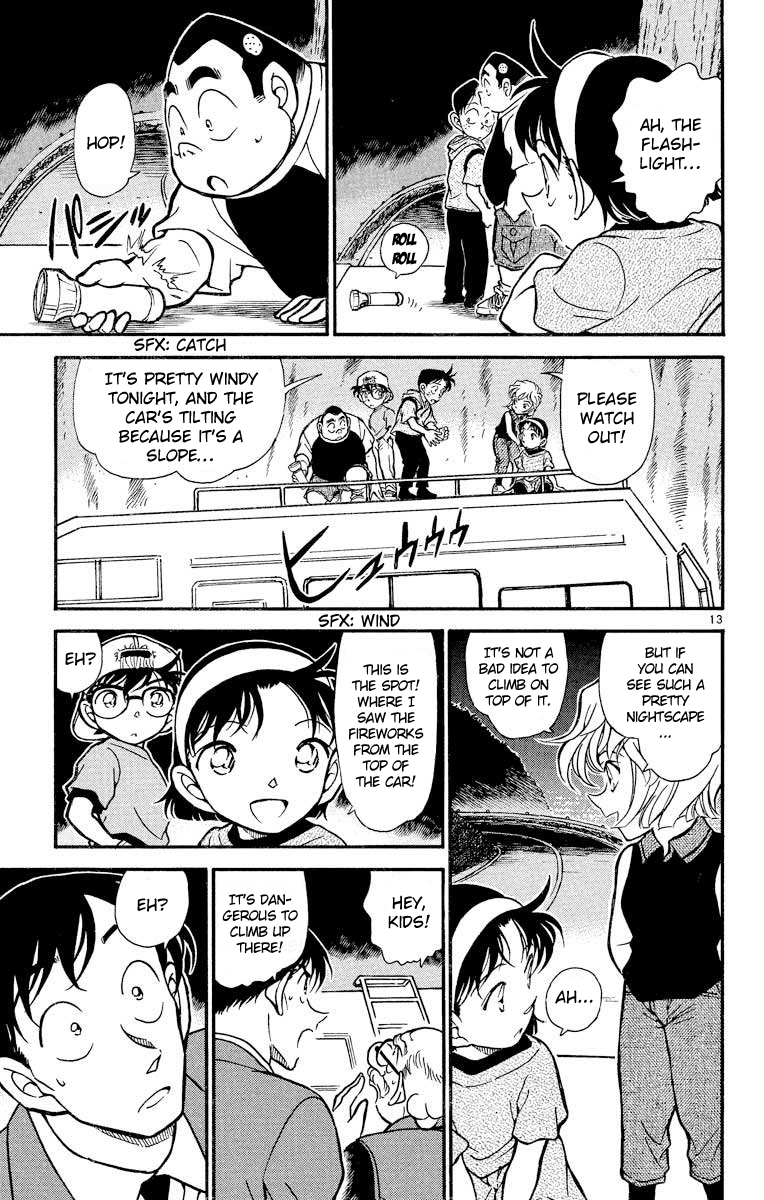 Detective Conan Chapter 399 page 14 - Chapter 399: Torn Friendship (2)