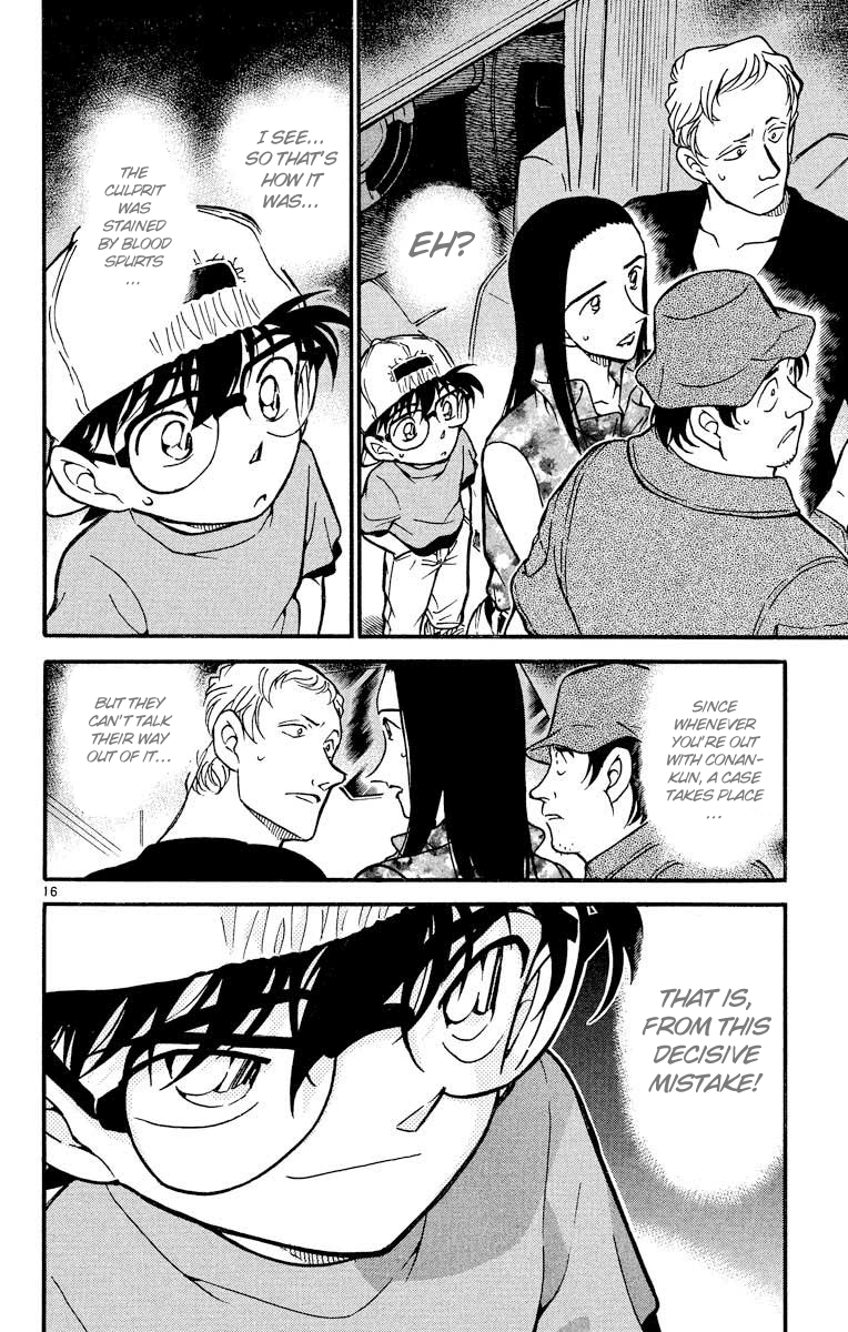 Detective Conan Chapter 399 page 17 - Chapter 399: Torn Friendship (2)