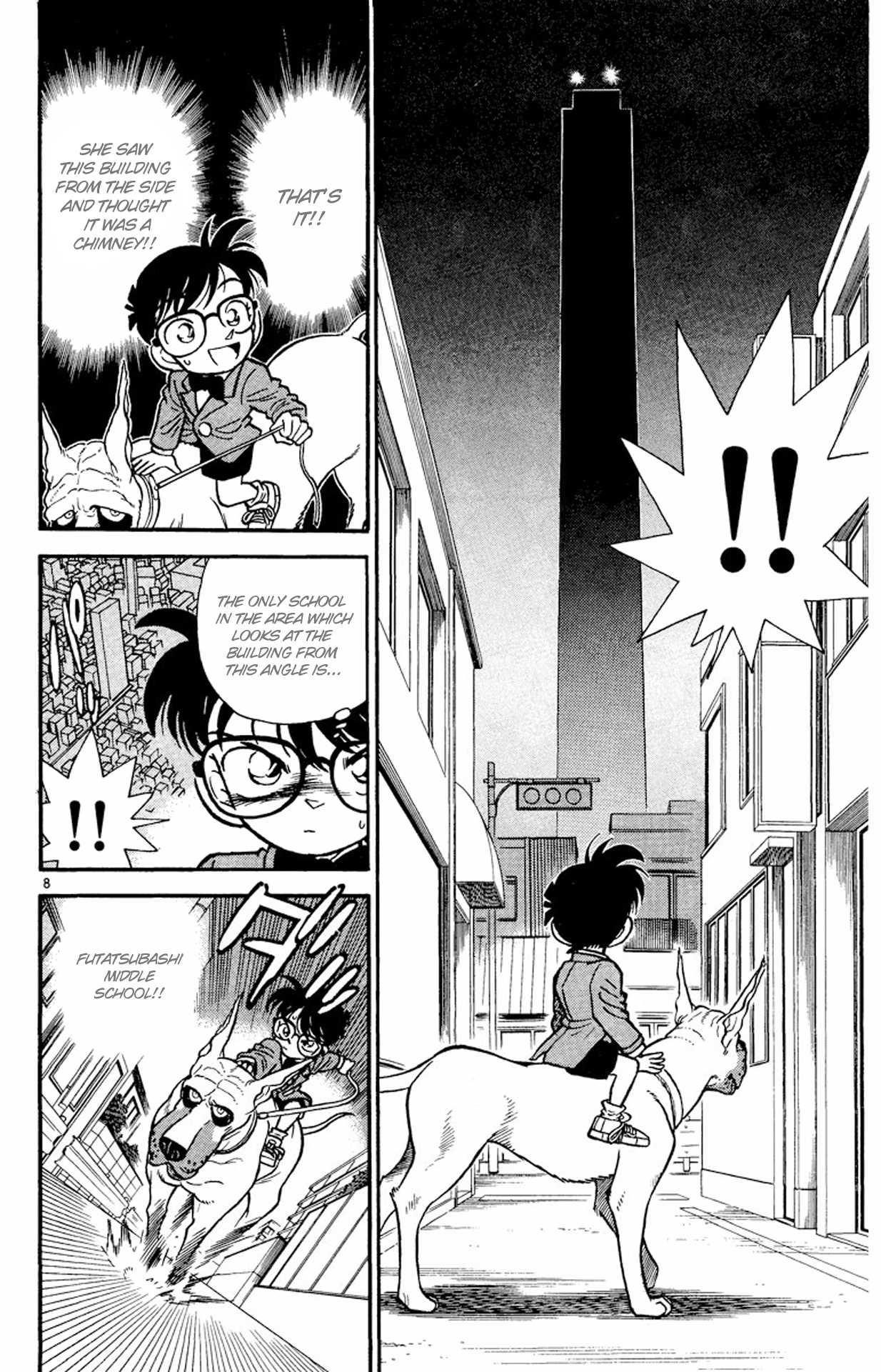 Detective Conan Chapter 4 page 9 - Chapter 4: The Sixth Chimney