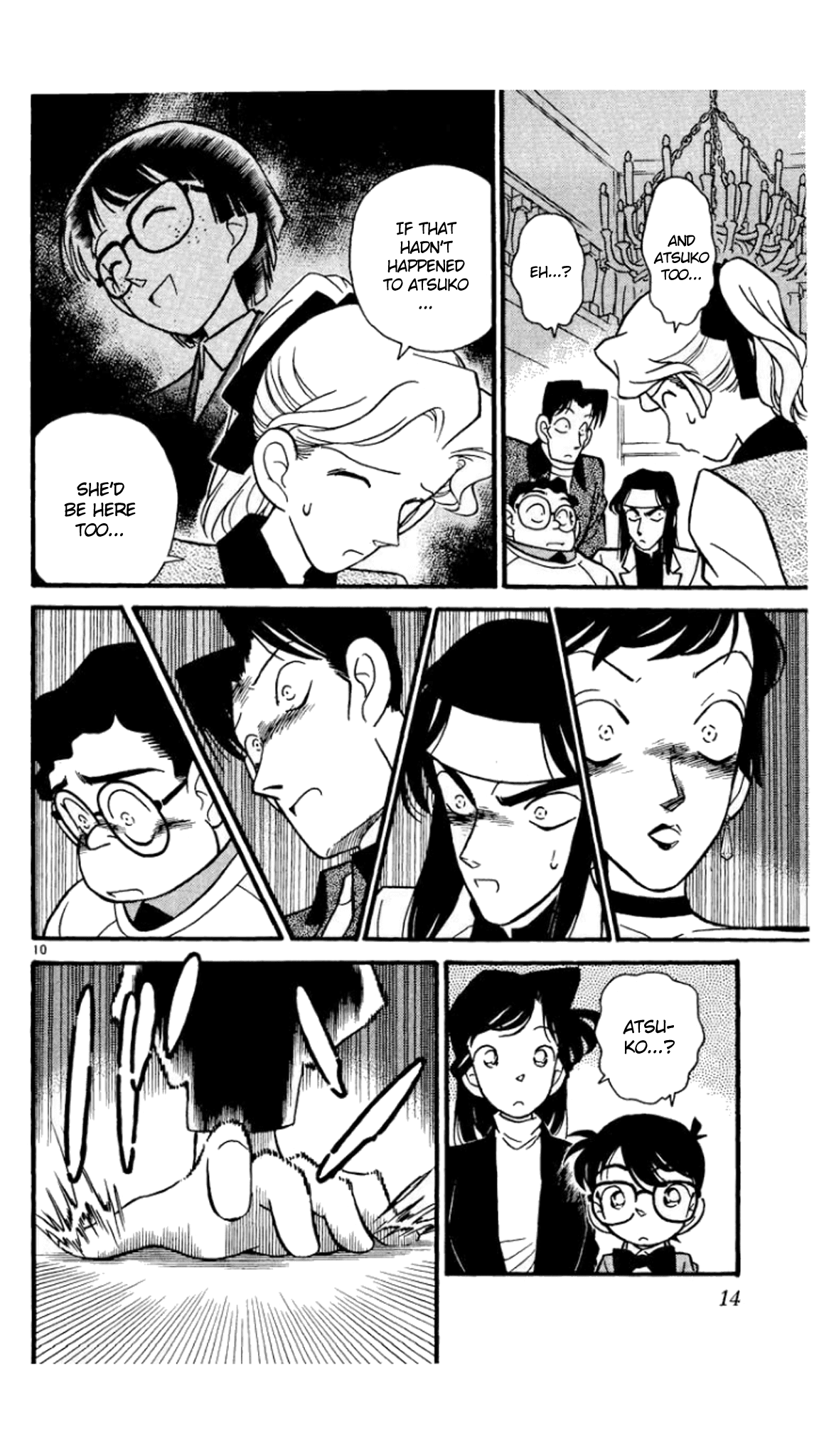 Detective Conan Chapter 40 page 10 - Chapter 40: The Mysterious Man...in Bandages