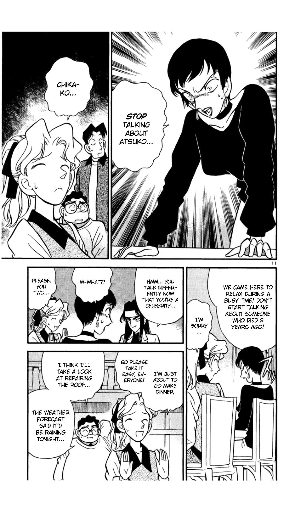 Detective Conan Chapter 40 page 11 - Chapter 40: The Mysterious Man...in Bandages