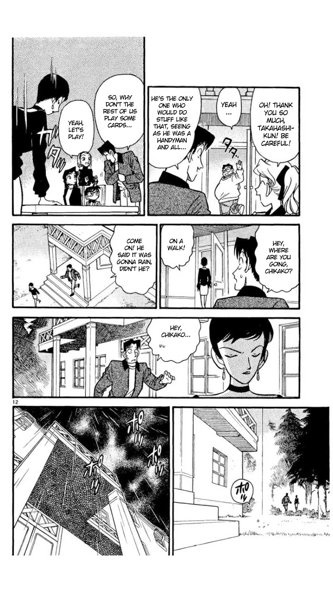 Detective Conan Chapter 40 page 12 - Chapter 40: The Mysterious Man...in Bandages