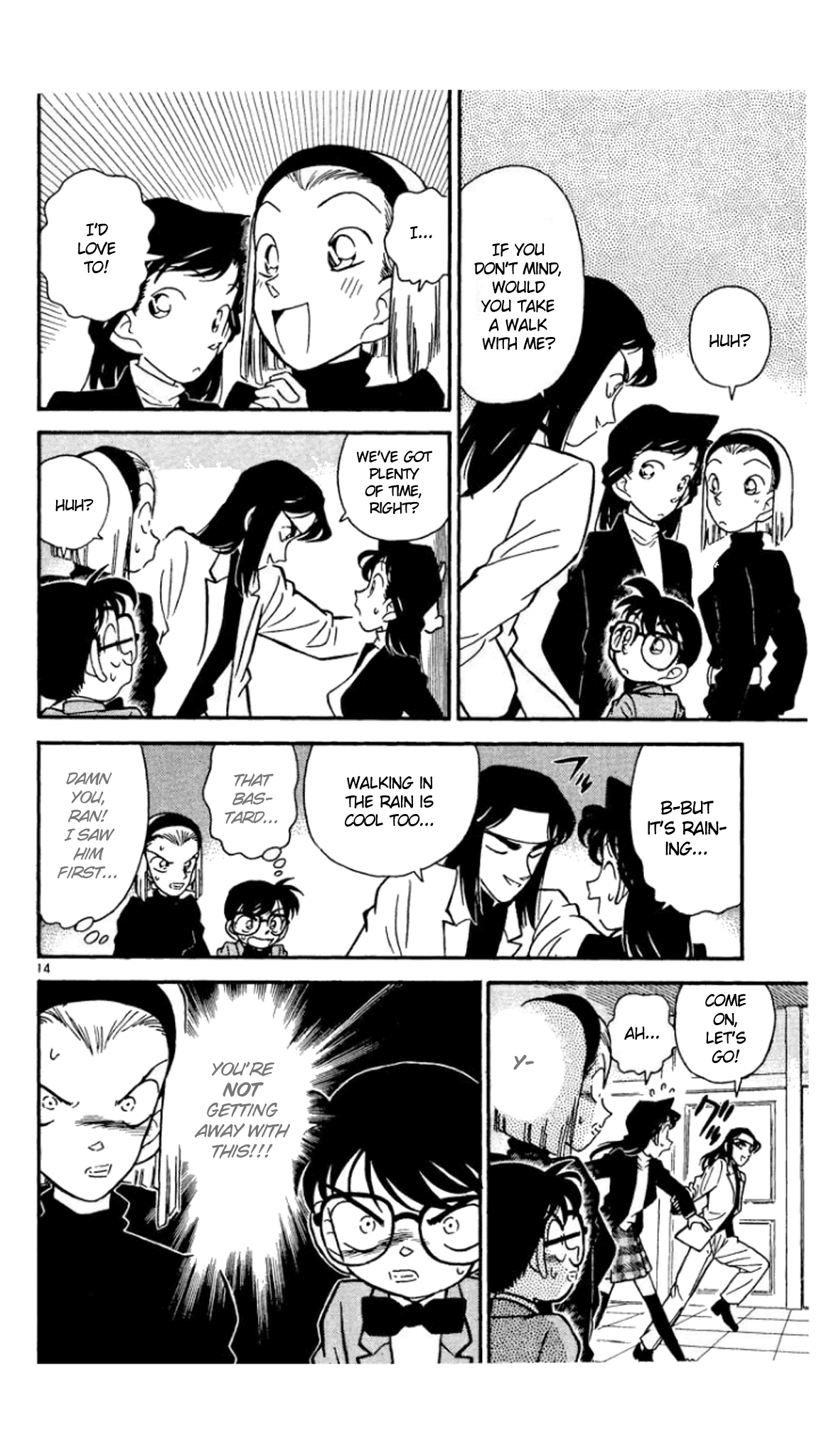 Detective Conan Chapter 40 page 14 - Chapter 40: The Mysterious Man...in Bandages