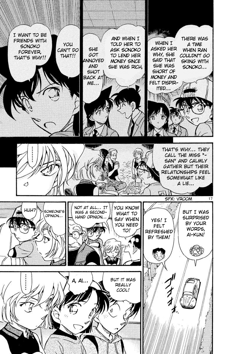 Detective Conan Chapter 400 page 18 - Chapter 400: Drawn Friendship 3