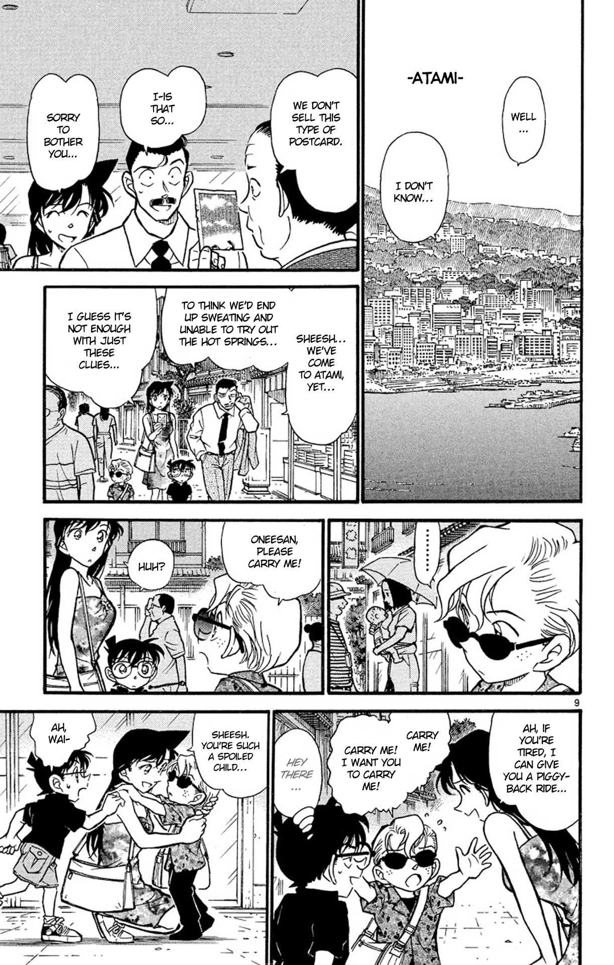 Detective Conan Chapter 401 page 10 - Chapter 401: A Small Client