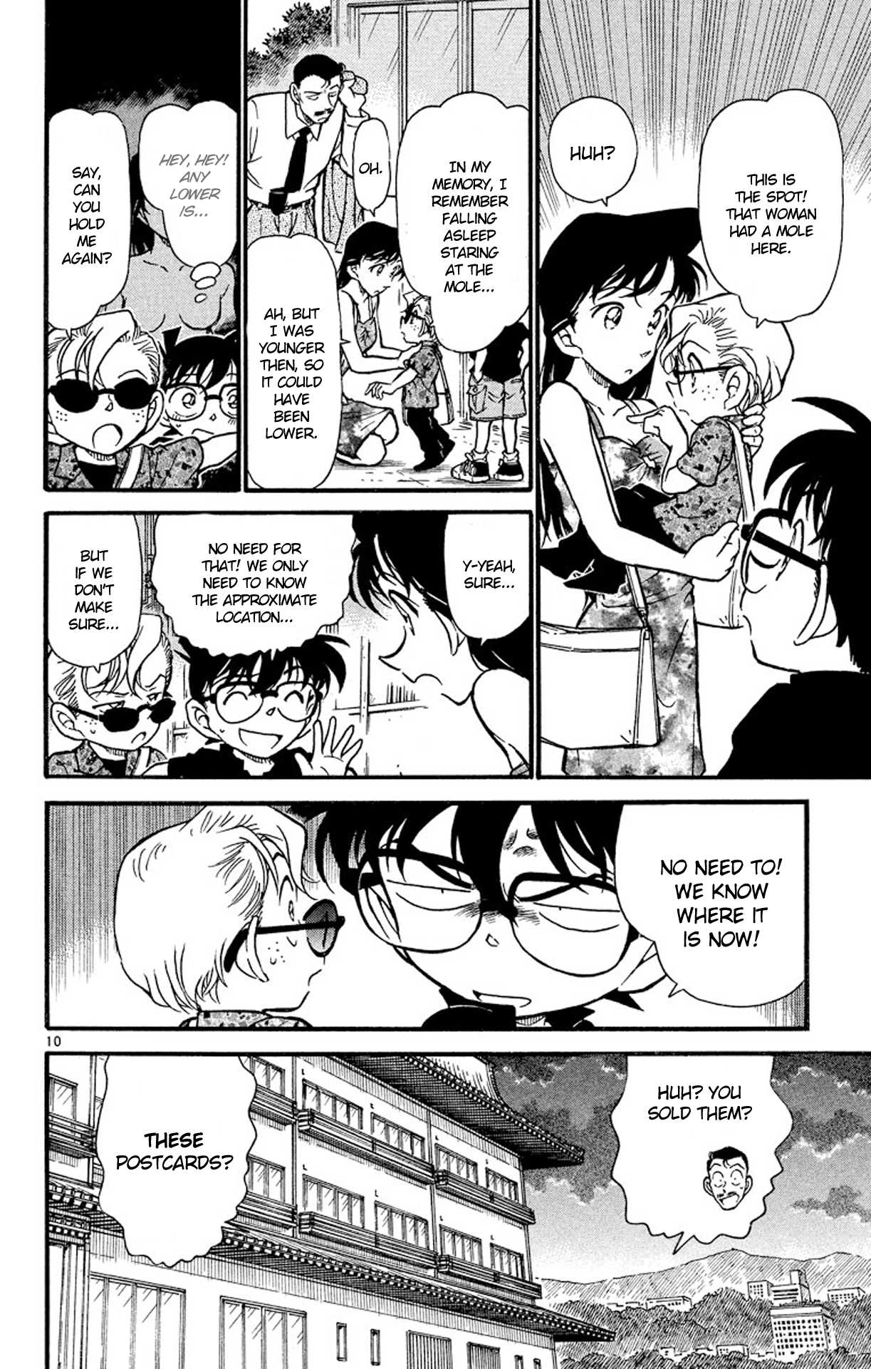 Detective Conan Chapter 401 page 11 - Chapter 401: A Small Client