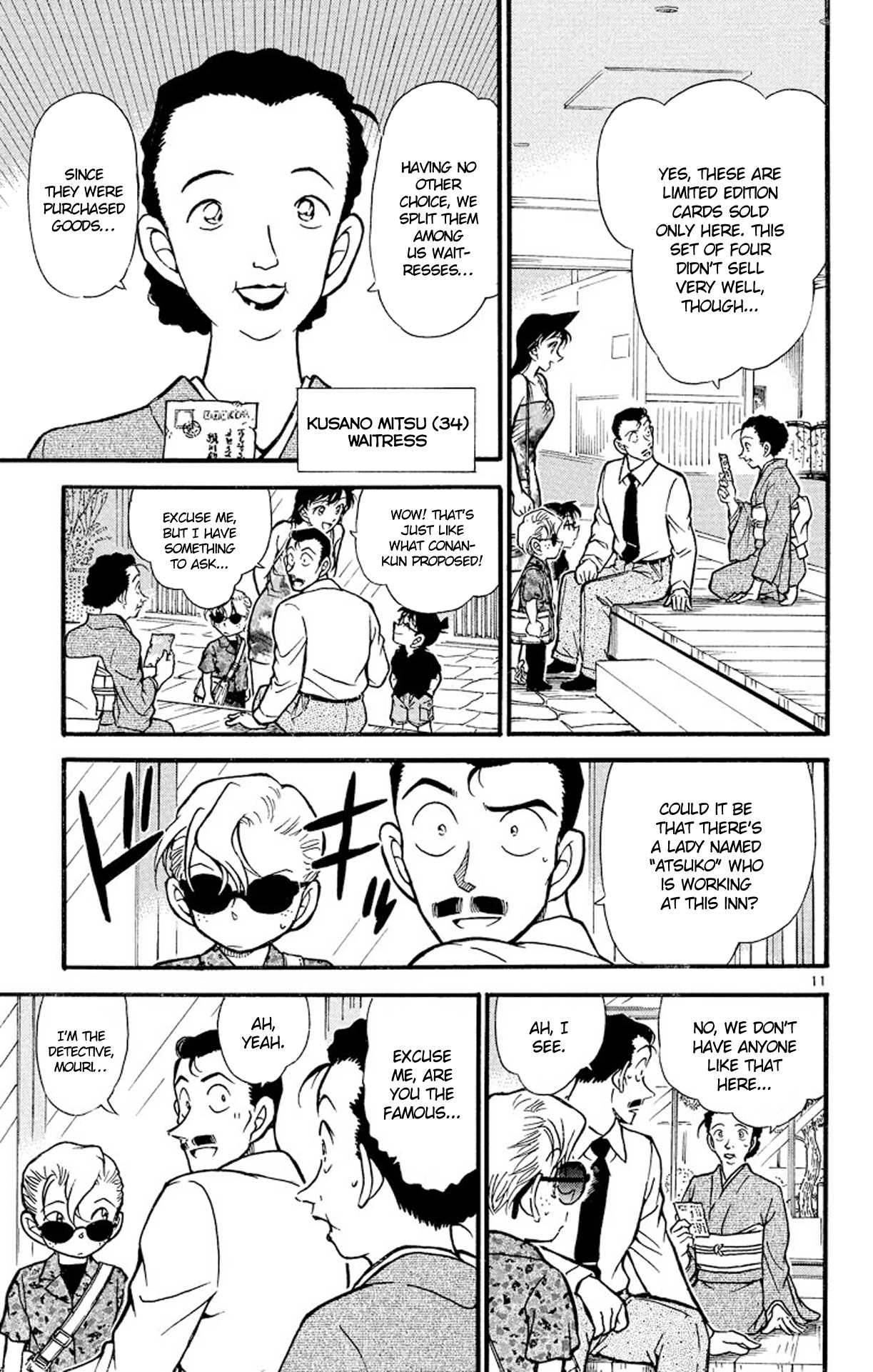 Detective Conan Chapter 401 page 12 - Chapter 401: A Small Client