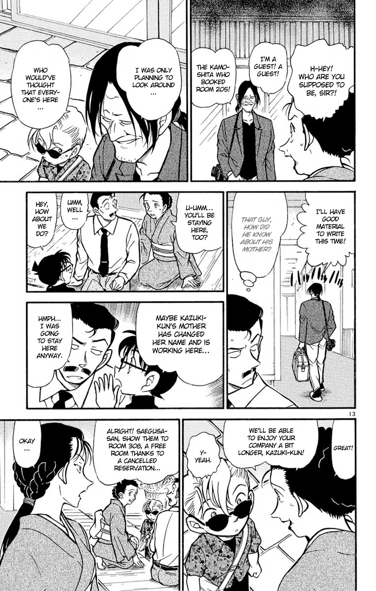 Detective Conan Chapter 401 page 14 - Chapter 401: A Small Client