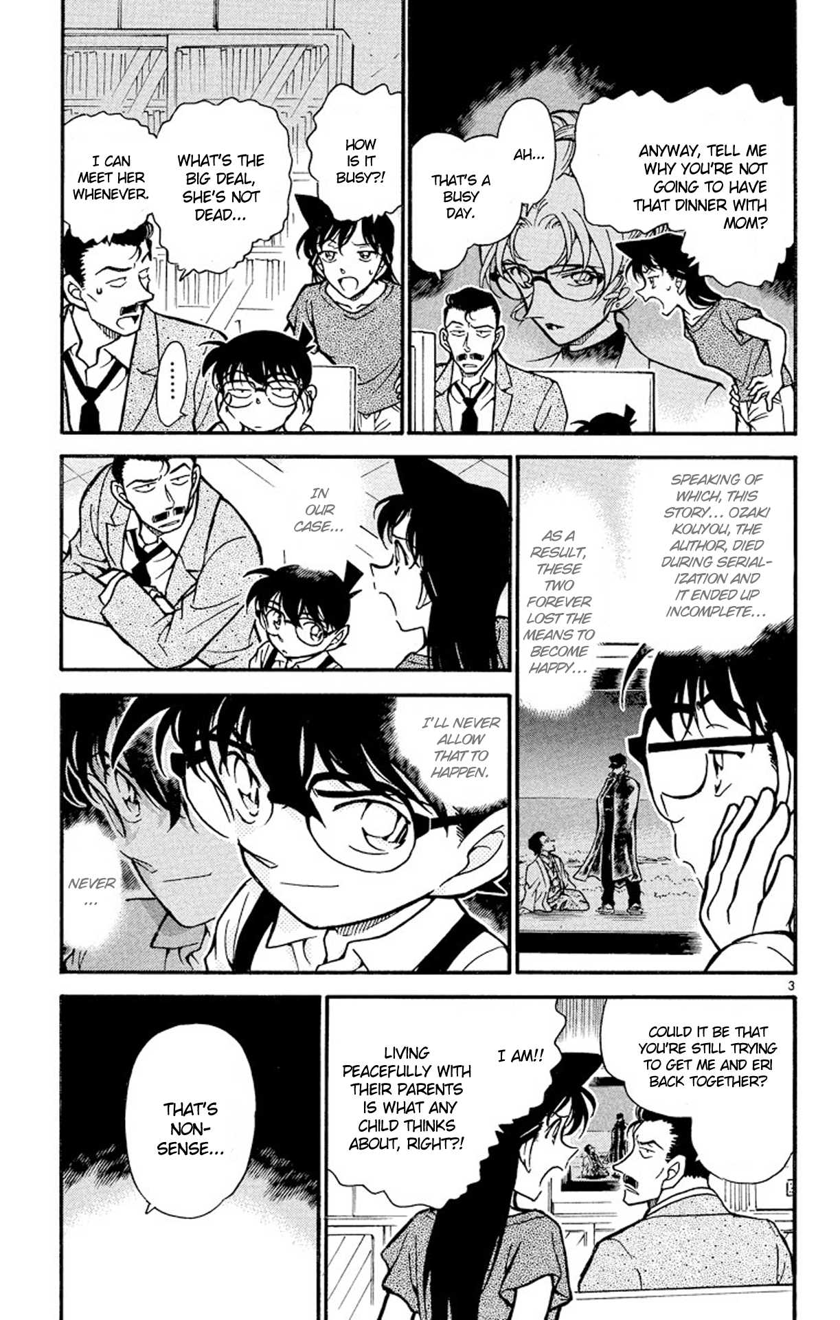 Detective Conan Chapter 401 page 4 - Chapter 401: A Small Client