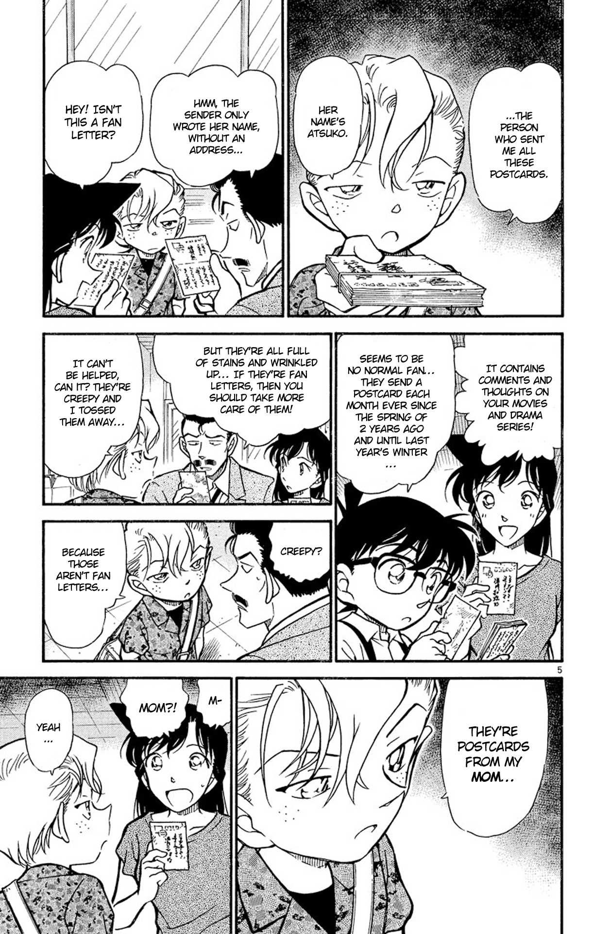 Detective Conan Chapter 401 page 6 - Chapter 401: A Small Client