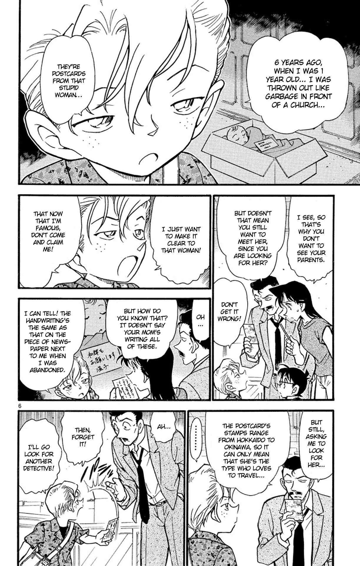 Detective Conan Chapter 401 page 7 - Chapter 401: A Small Client